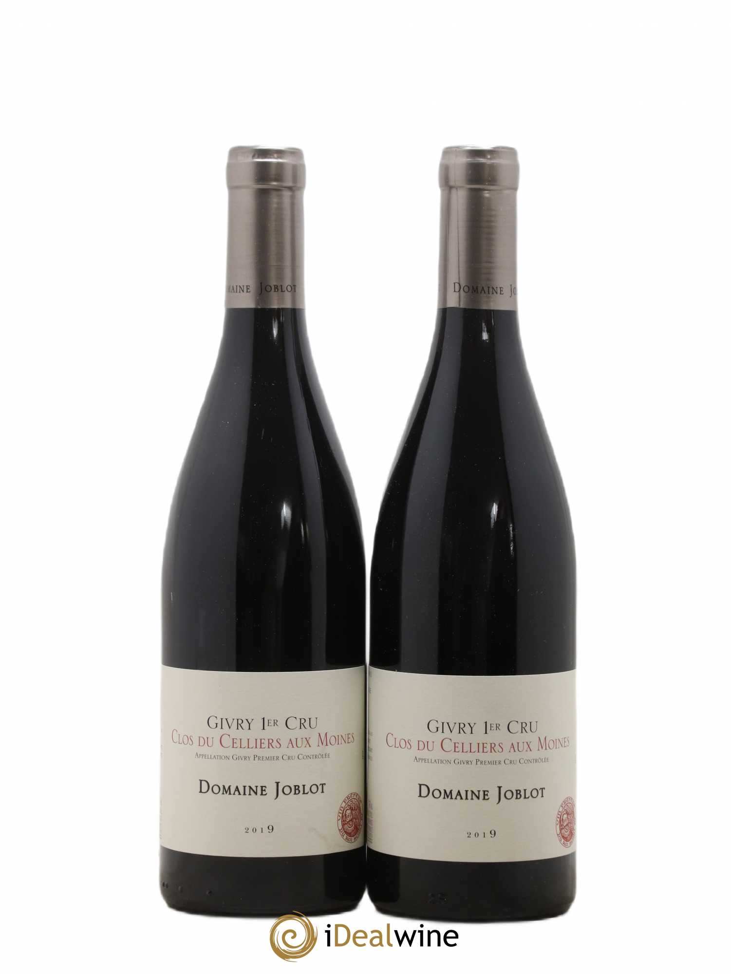 Givry 1er Cru Clos du Cellier aux Moines Joblot (Domaine) 2019 - Lot de 2 bouteilles - 0