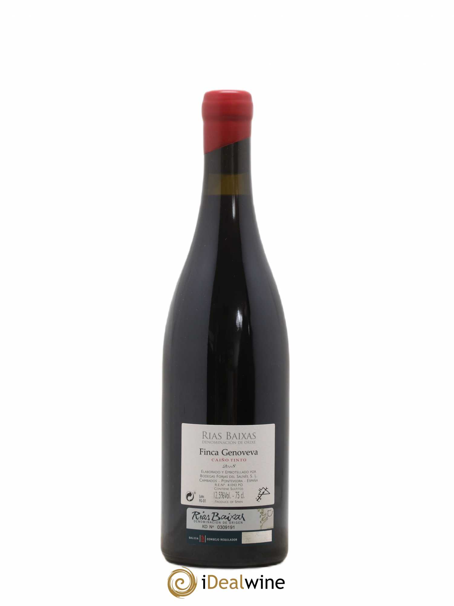 Espagne Rias Baixas Finca genoveva Caino Forjas del Salnès 2018 - Posten von 1 Flasche - 1