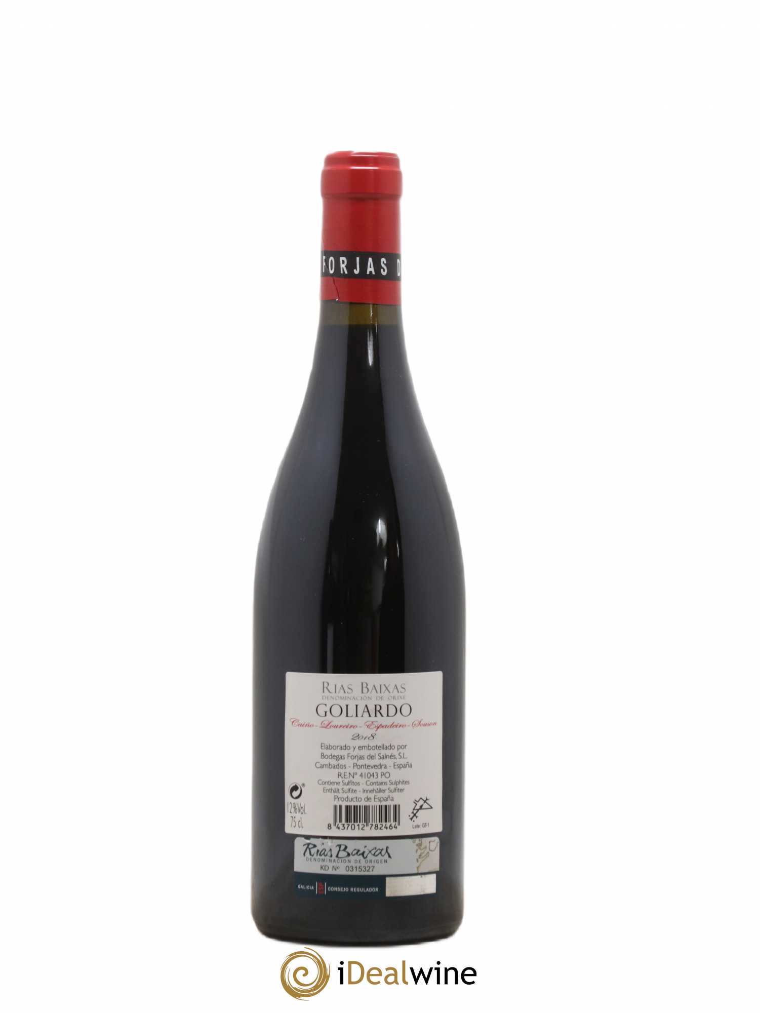 Espagne Rias Baixas Goliardo Tinto Forjas del Salnès 2018 - Posten von 1 Flasche - 1