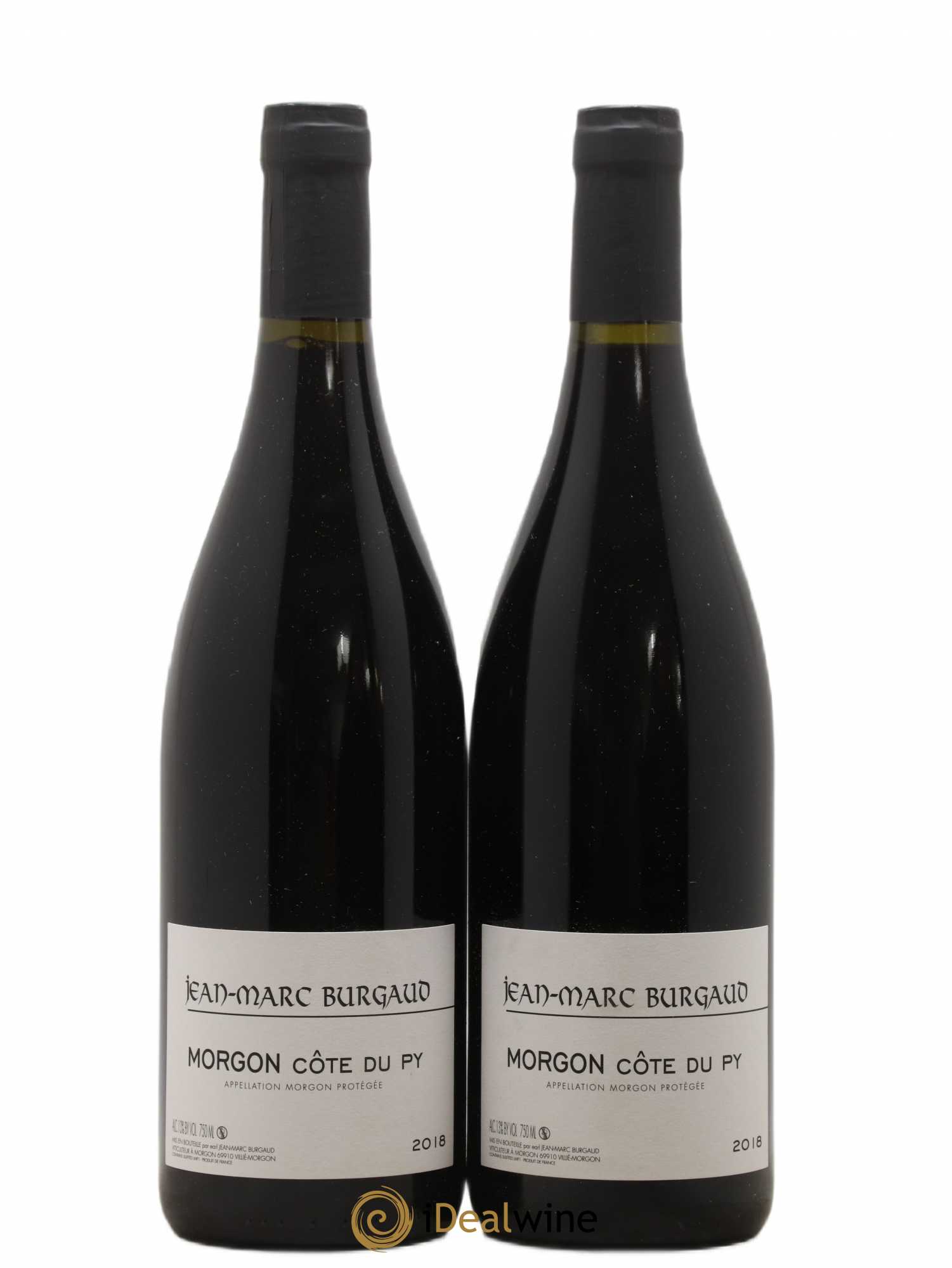 Morgon Côte du Py Jean-Marc Burgaud (Domaine) (sans prix de réserve) 2018 - Lot de 2 bouteilles - 0
