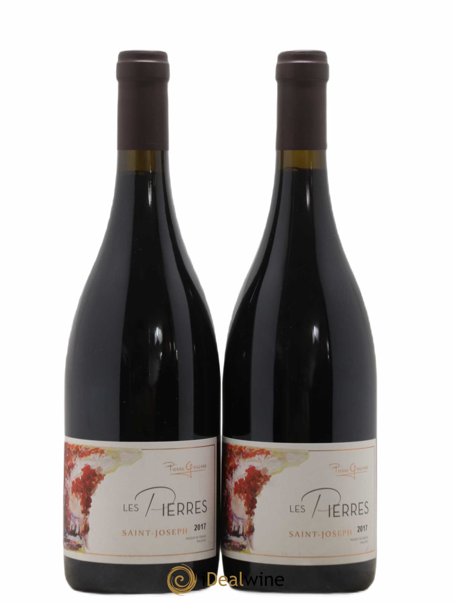 Saint-Joseph Les Pierres Pierre Gaillard 2017 - Lot de 2 bouteilles - 0