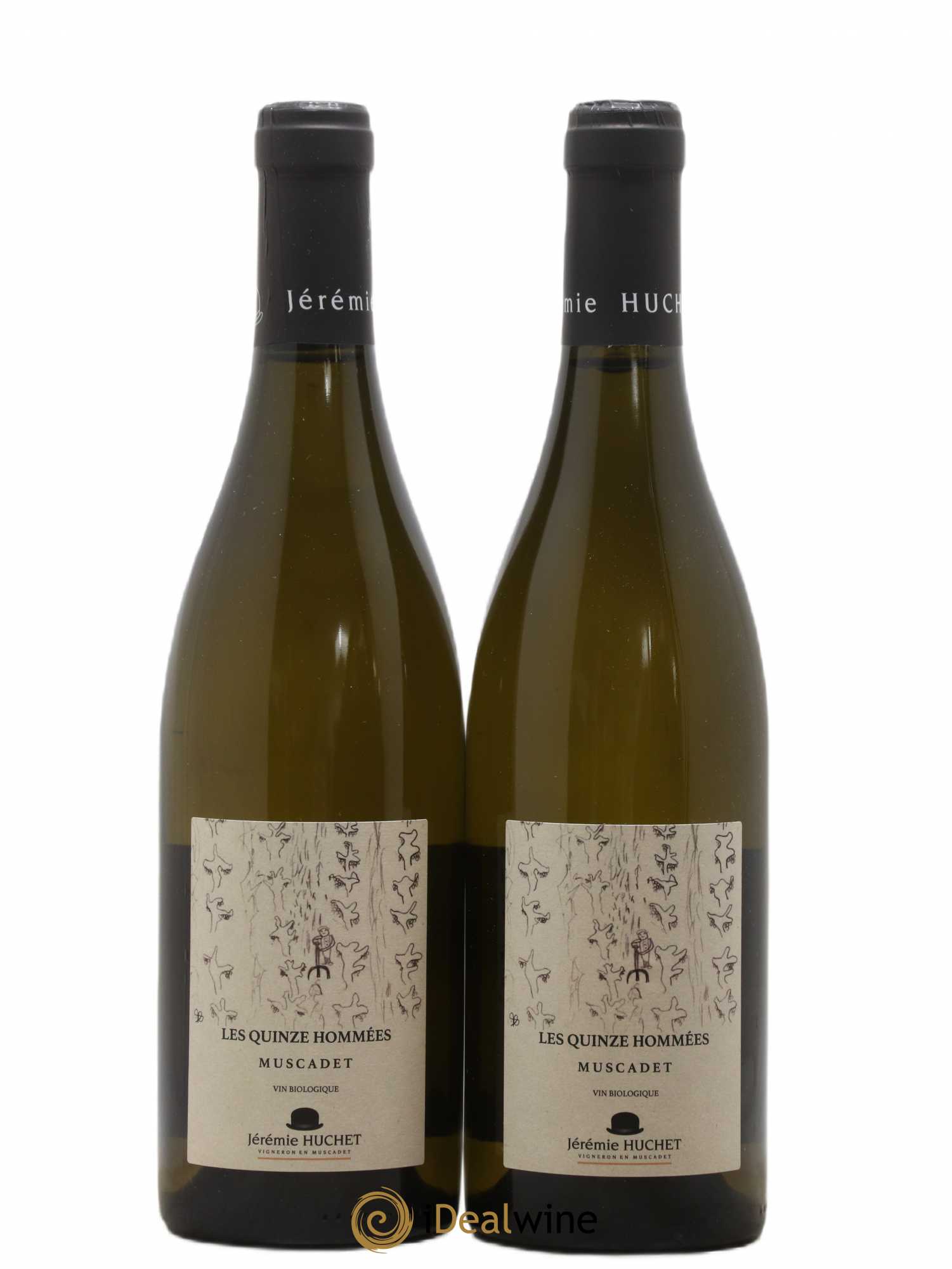 Muscadet Les Quinze Hommées Domaine Chauviniere (sans prix de réserve) 2019 - Posten von 2 Flaschen - 0