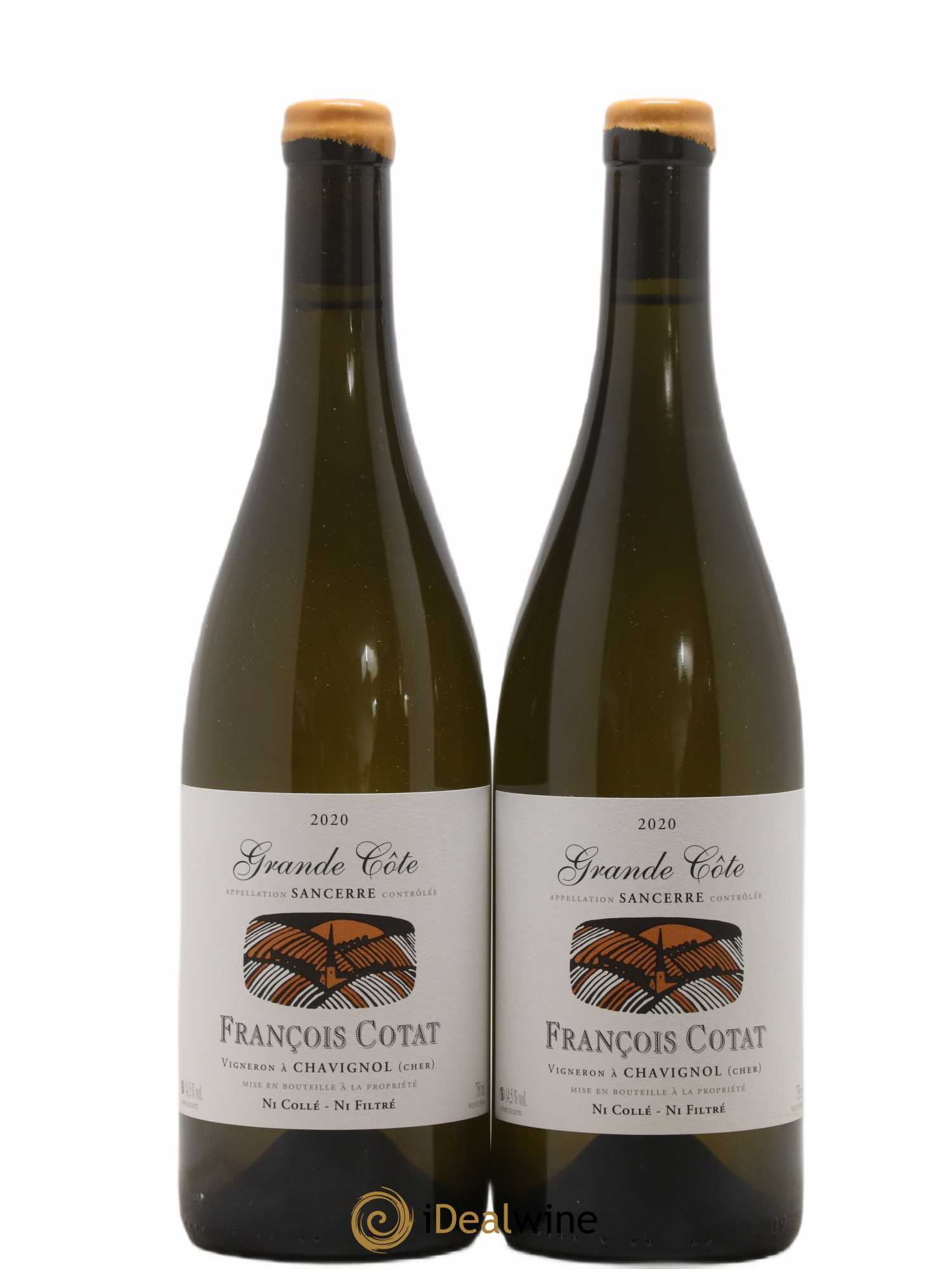 Sancerre La Grande Côte François Cotat 2020 - Lot de 2 bouteilles - 0