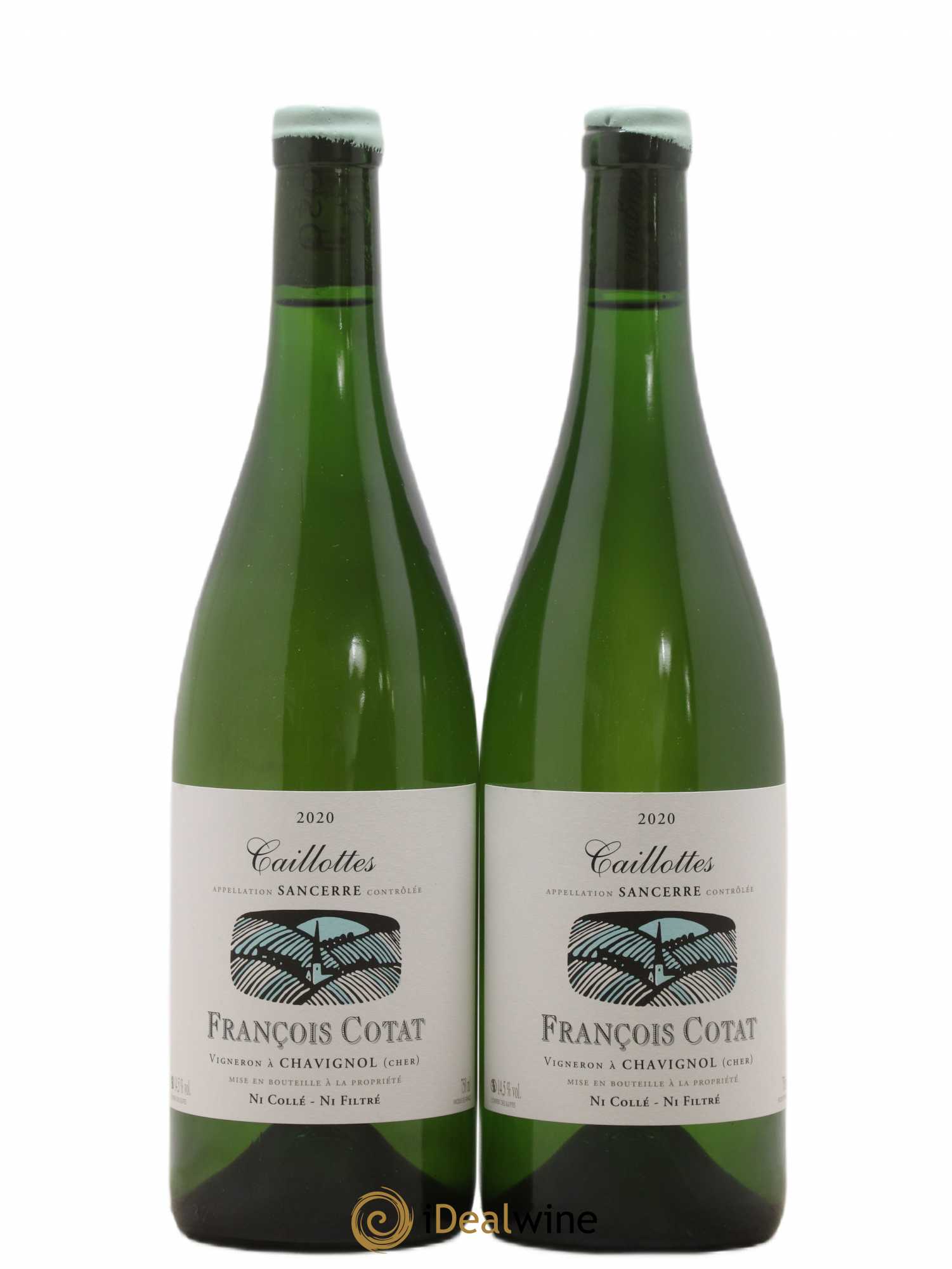 Sancerre Les Caillottes François Cotat 2020 - Lot de 2 bouteilles - 0