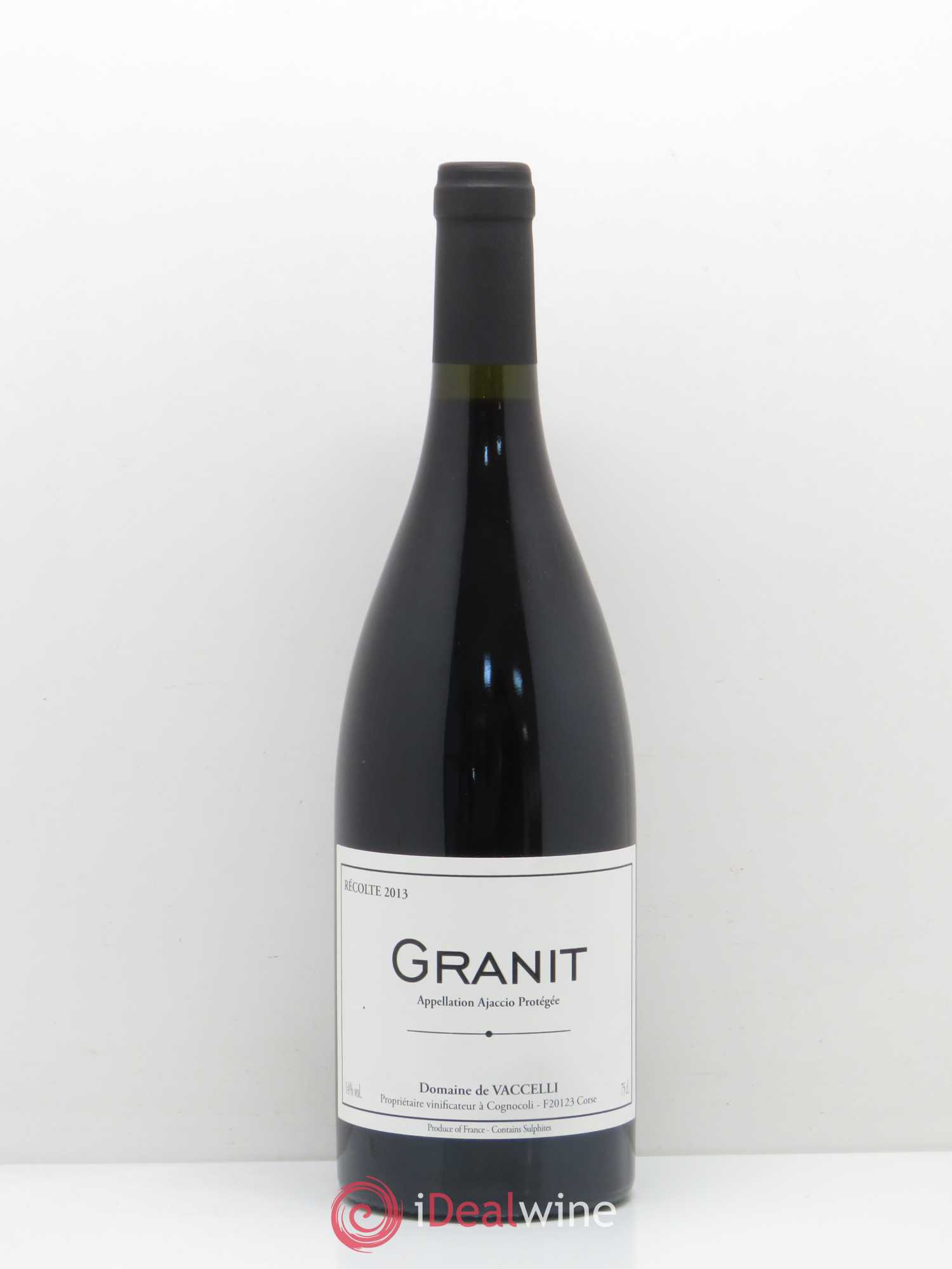 Ajaccio Granit Domaine de Vaccelli 2013 - Posten von 1 Flasche - 0