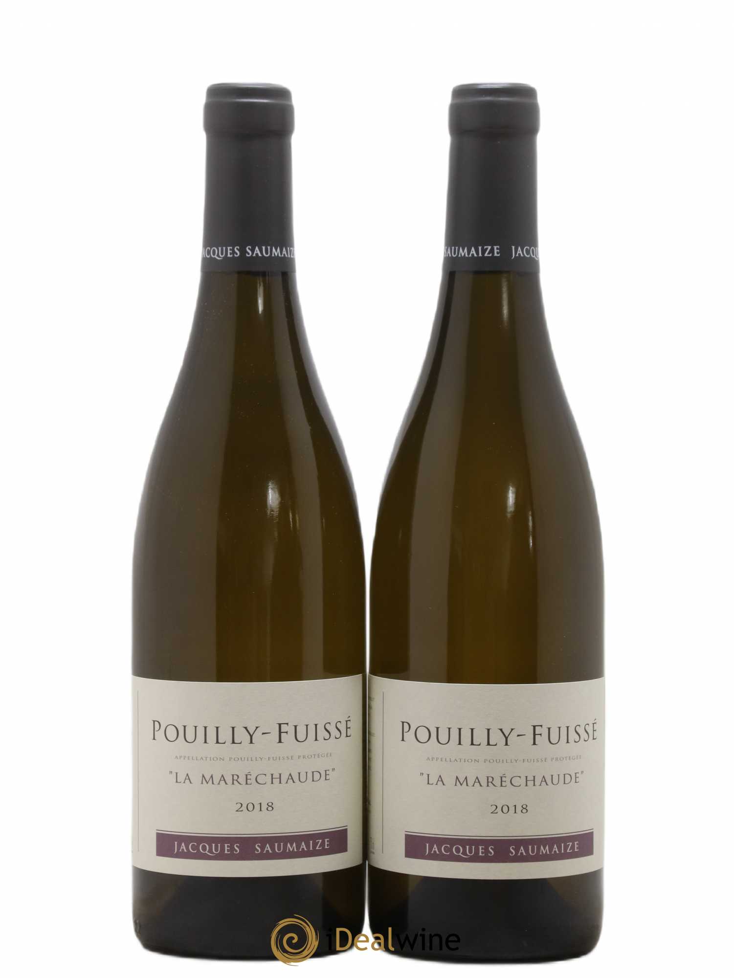 Pouilly-Fuissé La Marechaude Saumaize (sans prix de réserve) 2018 - Posten von 2 Flaschen - 0