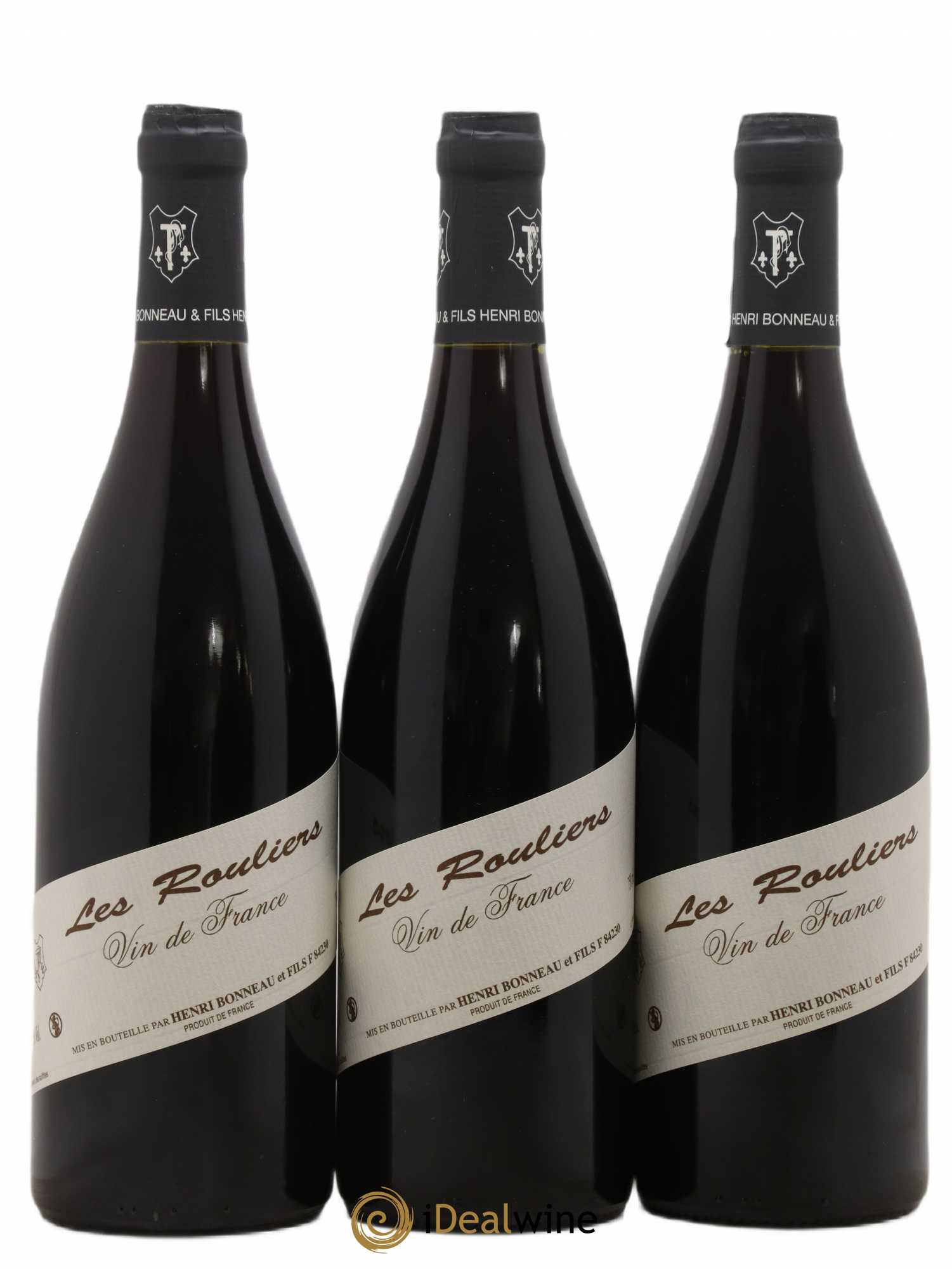 Vin de France Les Rouliers Henri Bonneau & Fils - Lot de 3 bouteilles - 0