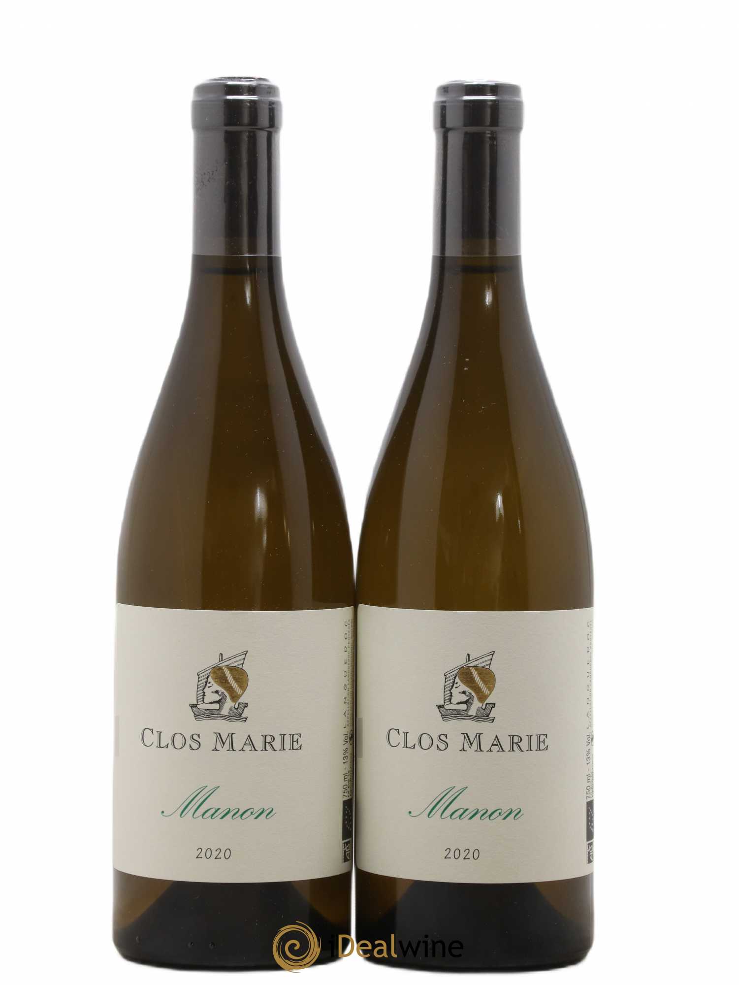 Languedoc Clos Marie Manon Christophe Peyrus et Françoise Julien 2020 - Lot de 2 bouteilles - 0