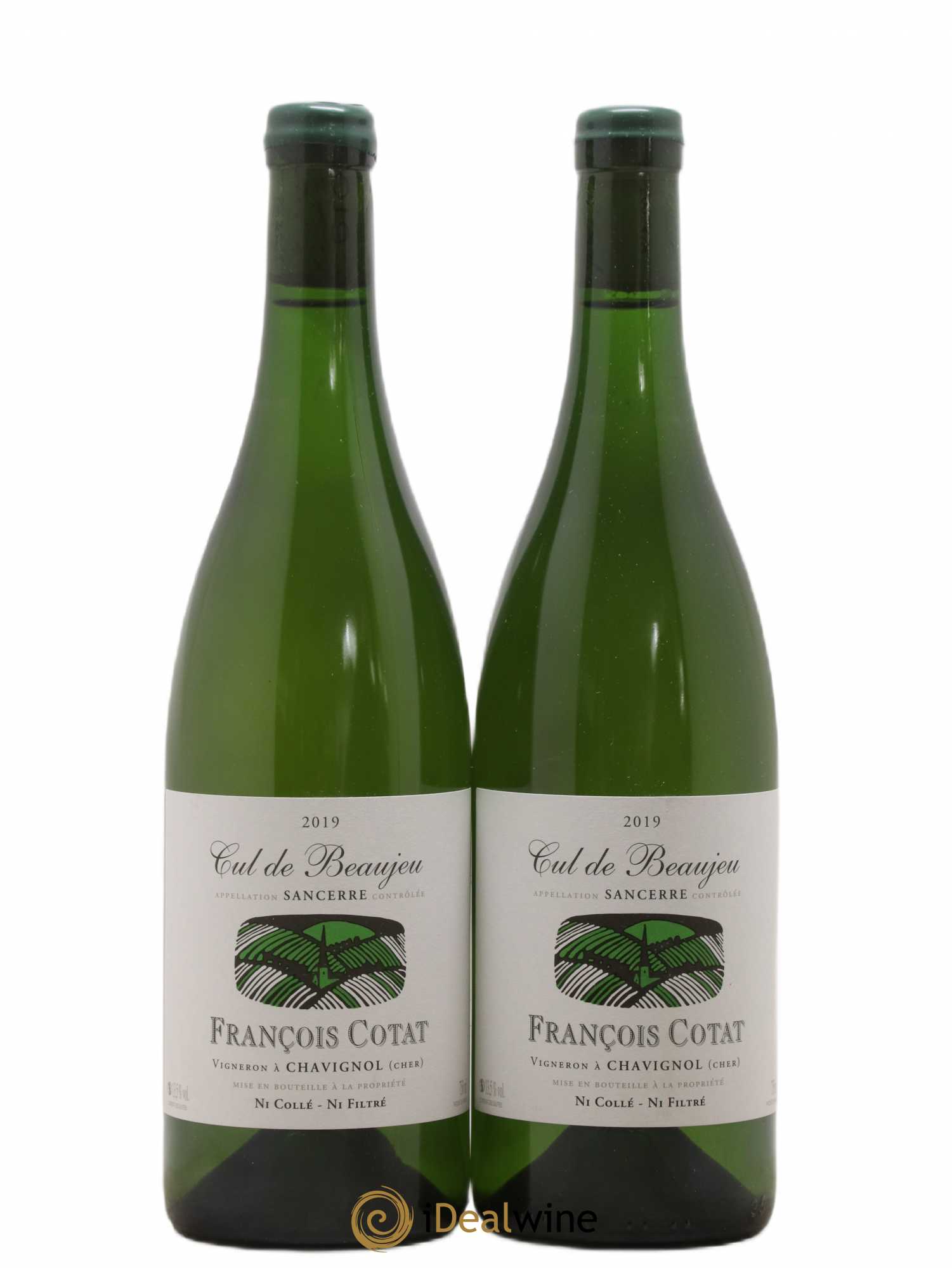 Sancerre Les Culs de Beaujeu François Cotat 2019 - Lot de 2 bouteilles - 0