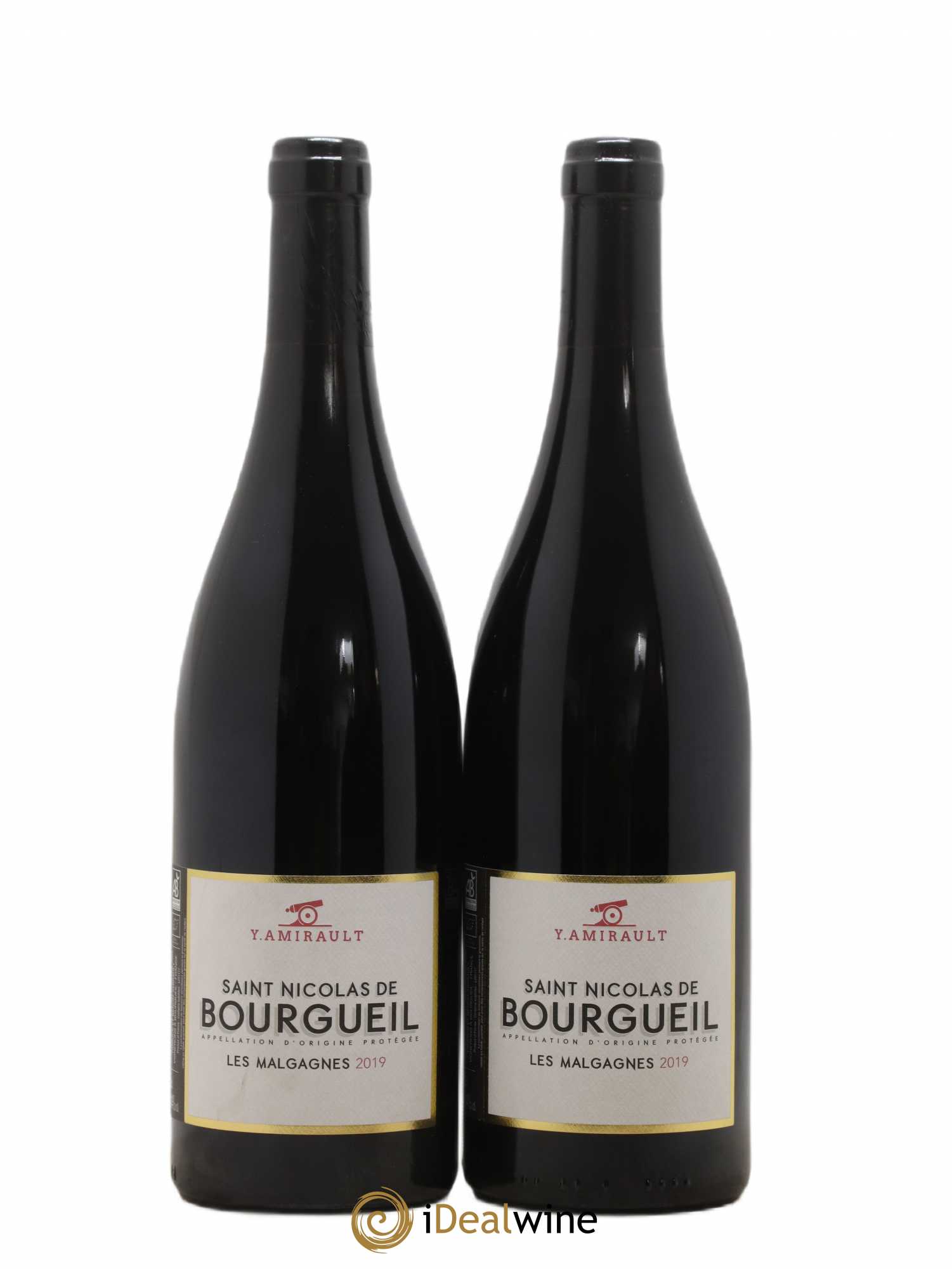 Saint-Nicolas de Bourgueil Les Malgagnes Yannick Amirault (Domaine) 2019 - Lot de 2 bouteilles - 0