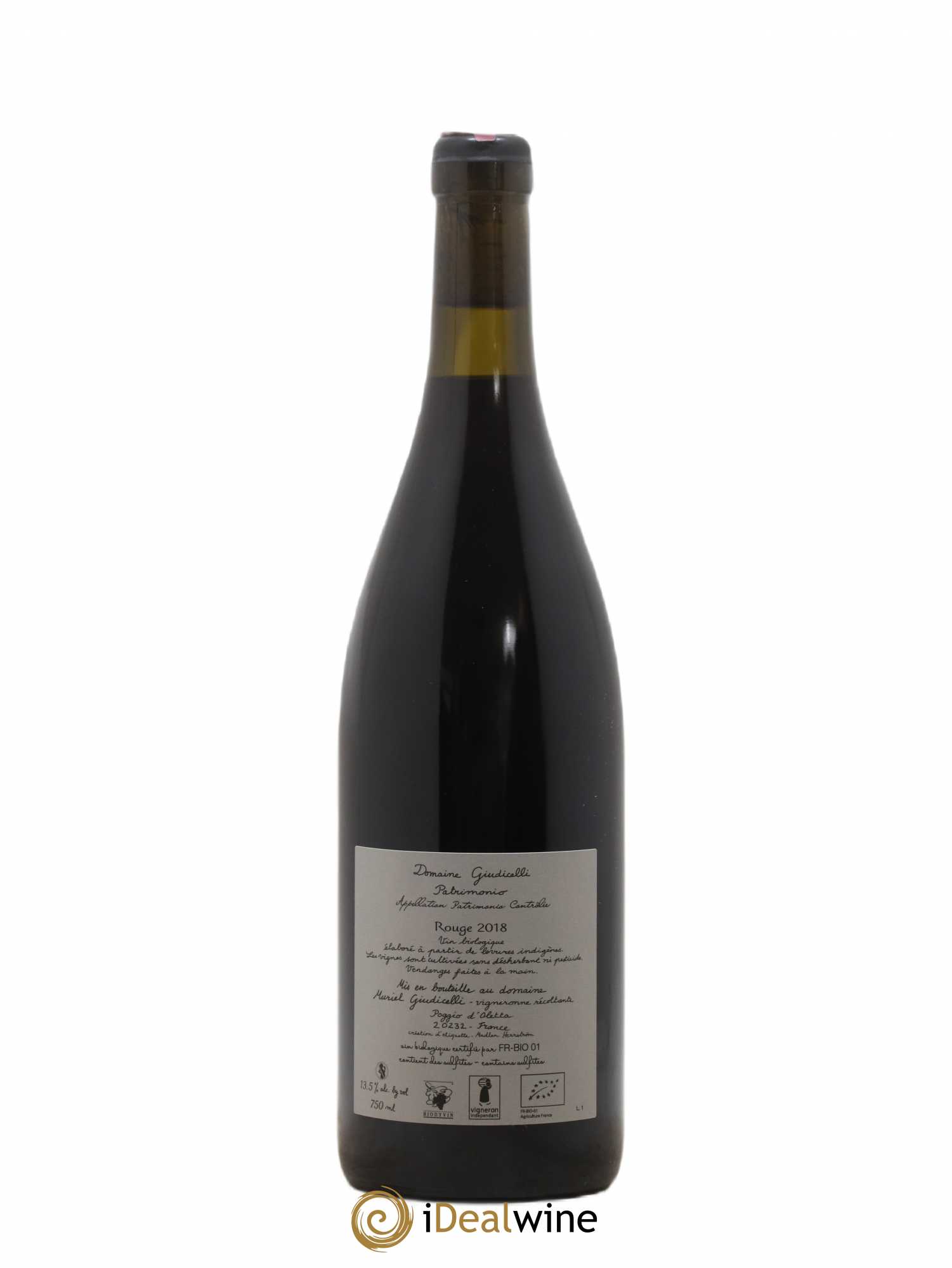 Patrimonio Domaine Giudicelli 2018 - Lot de 1 bouteille - 1