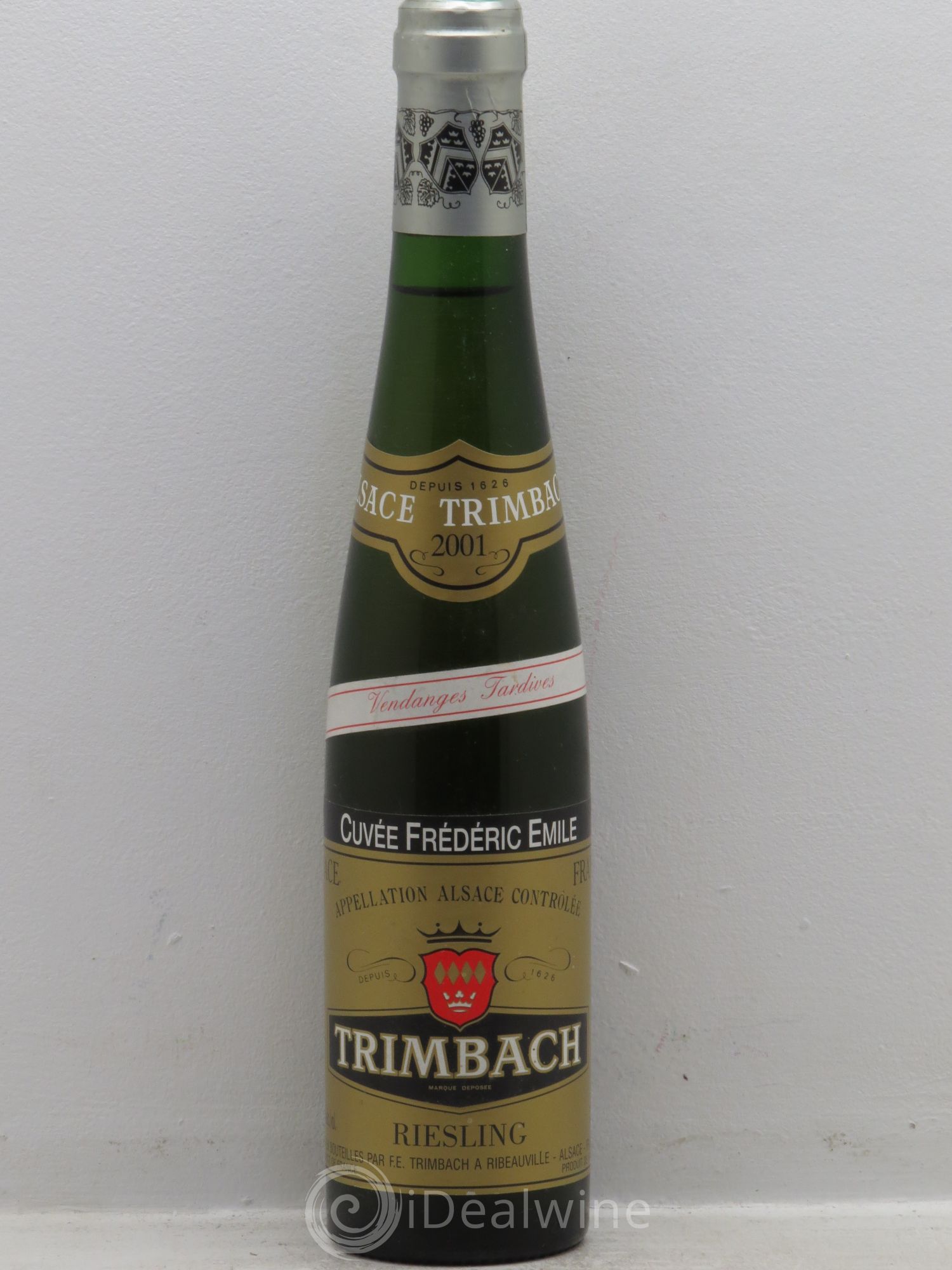 Alsace Riesling Cuvée Frédéric Emile Trimbach (Domaine) Vendanges Tardives 2001 - Posten von 1 Demi-Flasche - 0