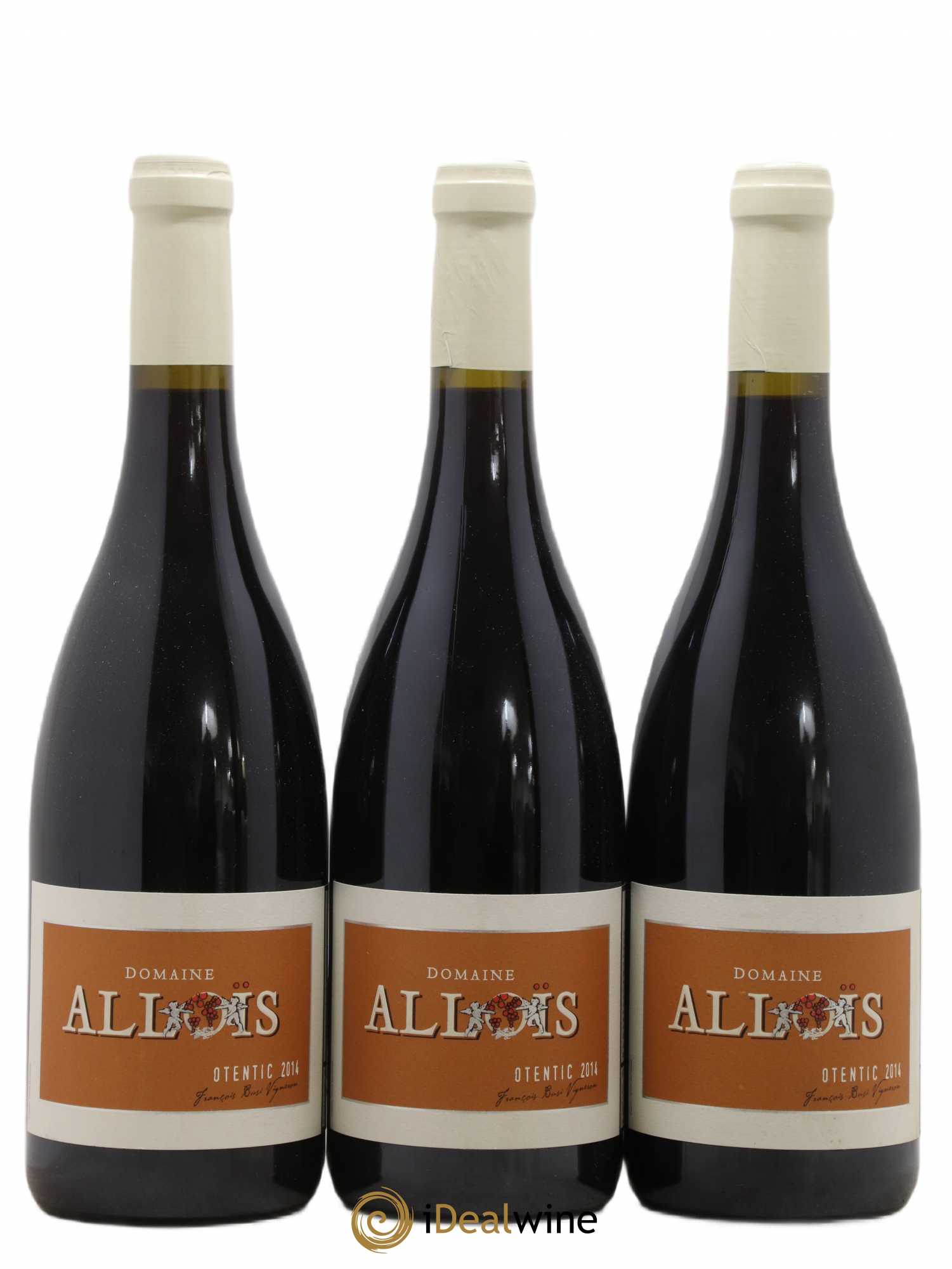 Ventoux Otentic Domaine Alloïs (sans prix de réserve) 2014 - Lot de 3 bouteilles - 0
