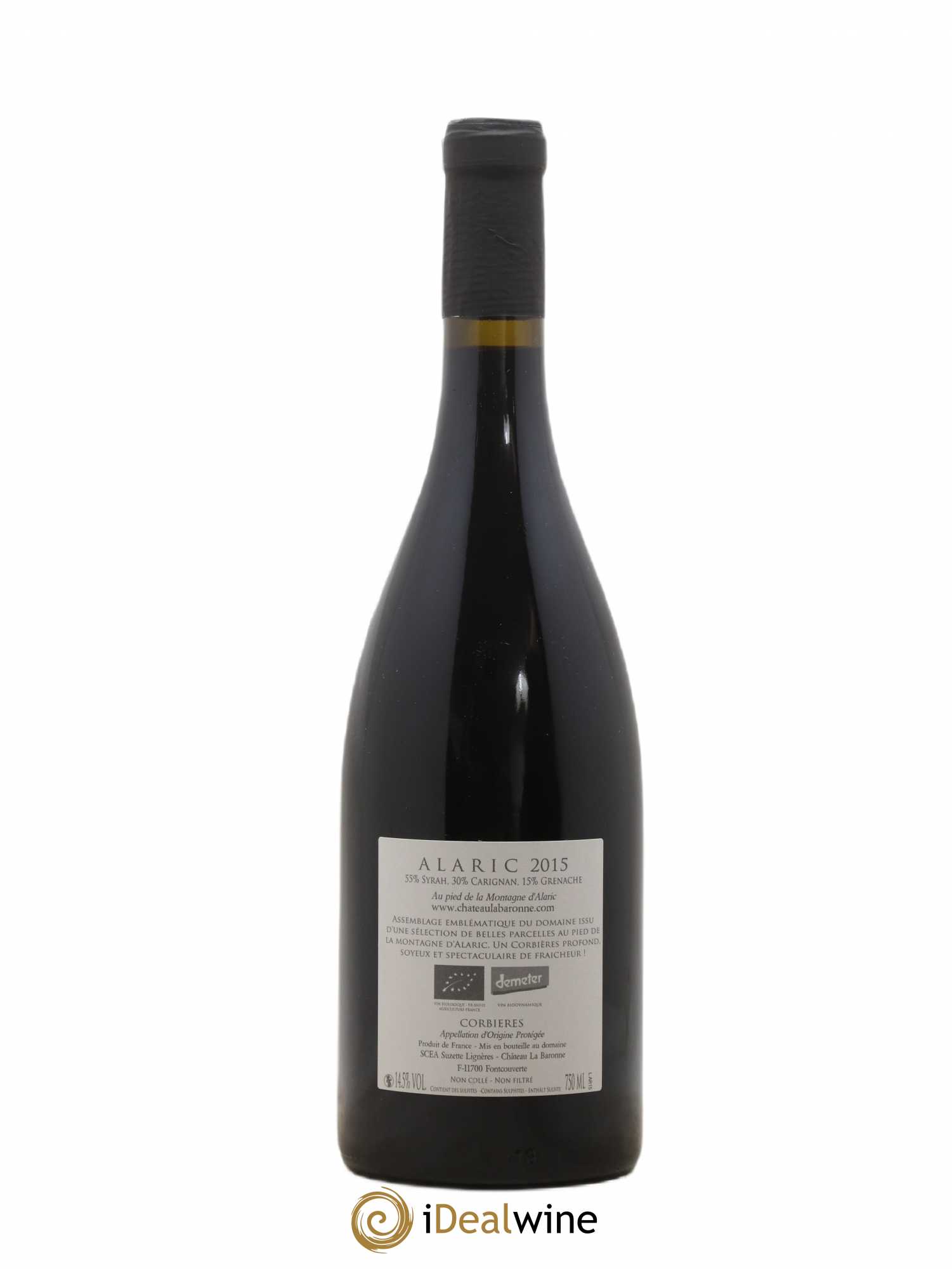 Corbières Alaric Château La Baronne (sans prix de réserve) 2015 - Posten von 1 Flasche - 1