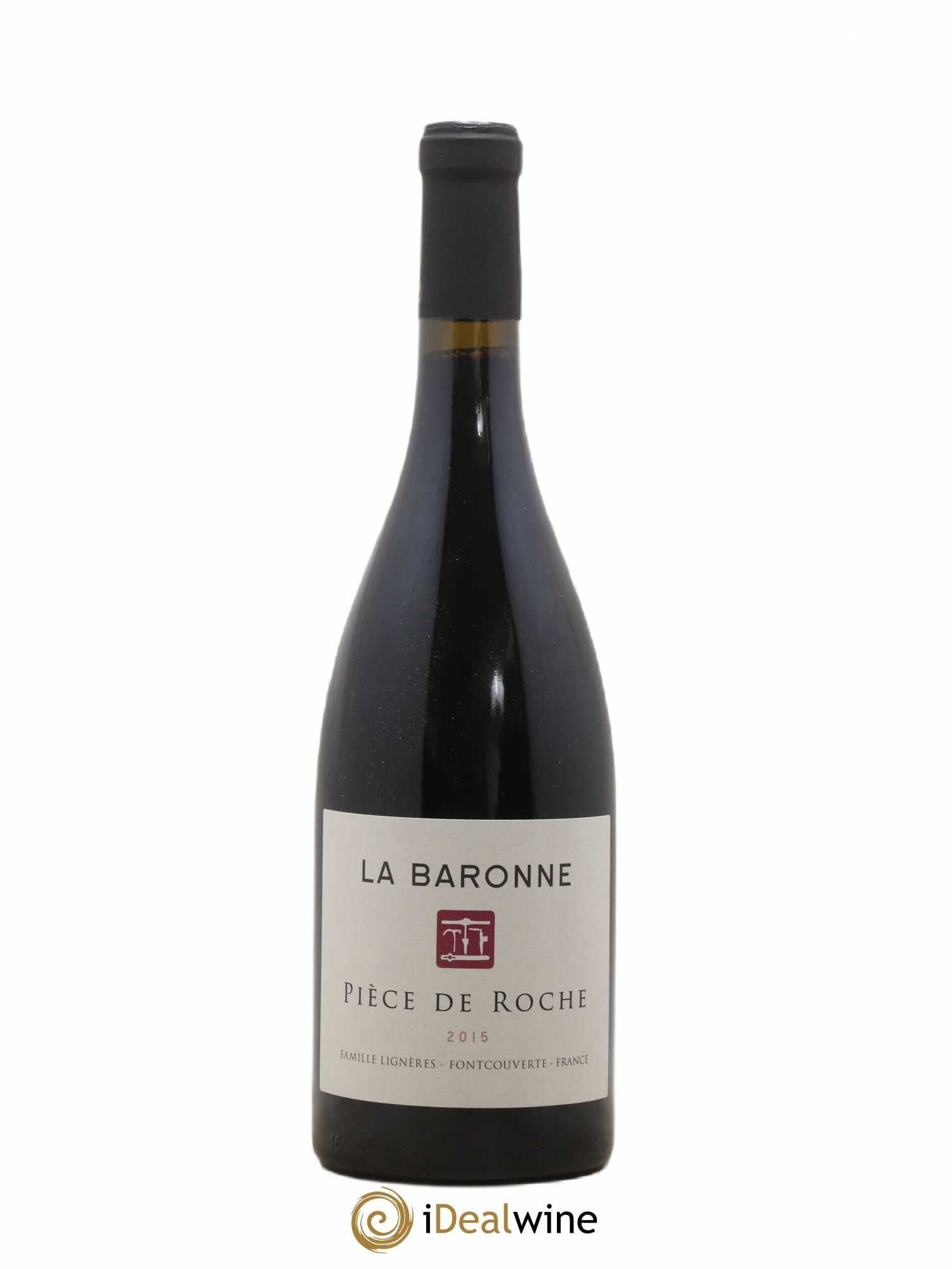 Vin de France Hauterive Pièce de Roche Château La Baronne 2015 - Posten von 1 Flasche - 0