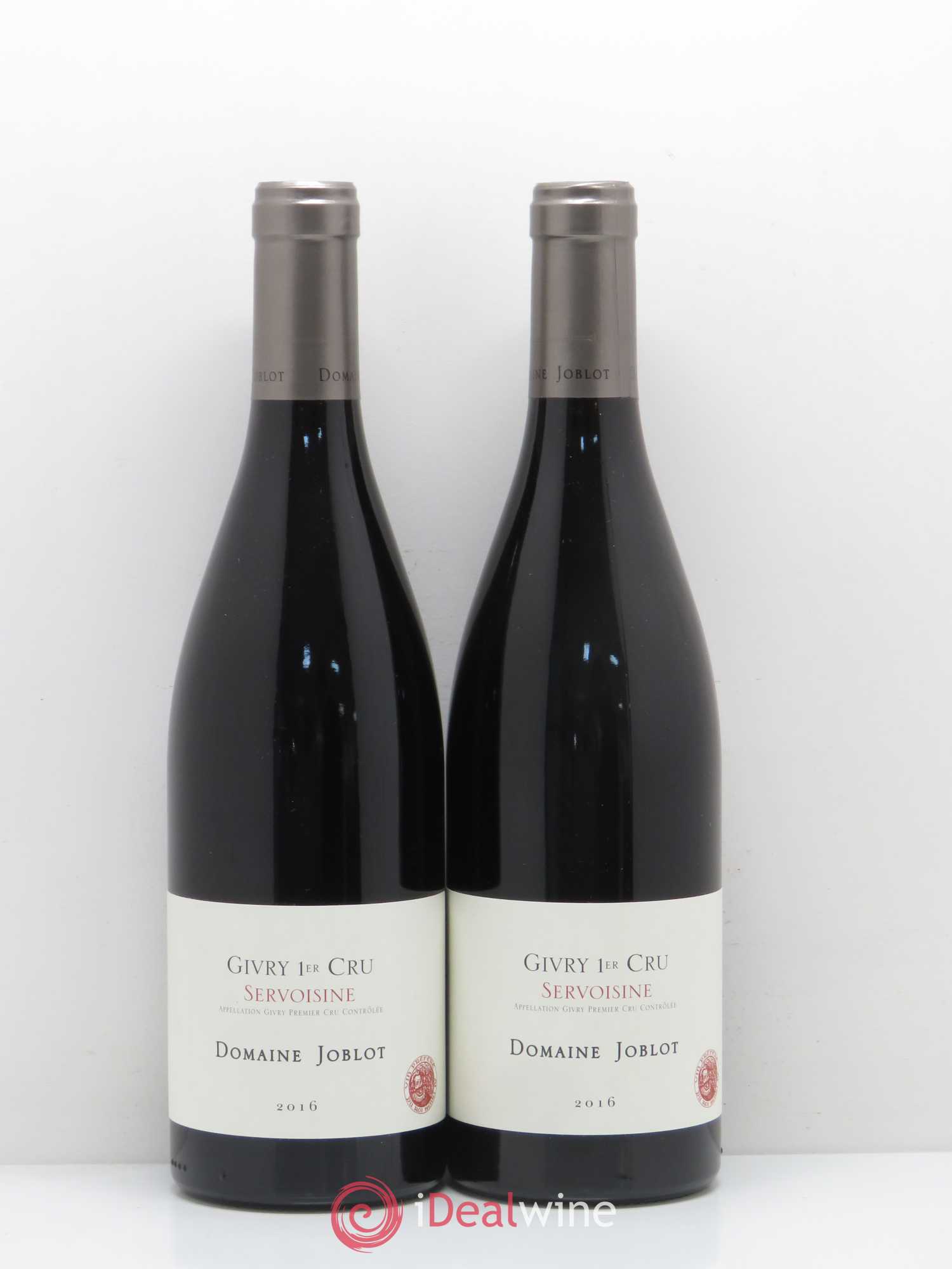 Givry 1er Cru Servoisine Joblot (Domaine) 2016 - Lot de 2 bouteilles - 0