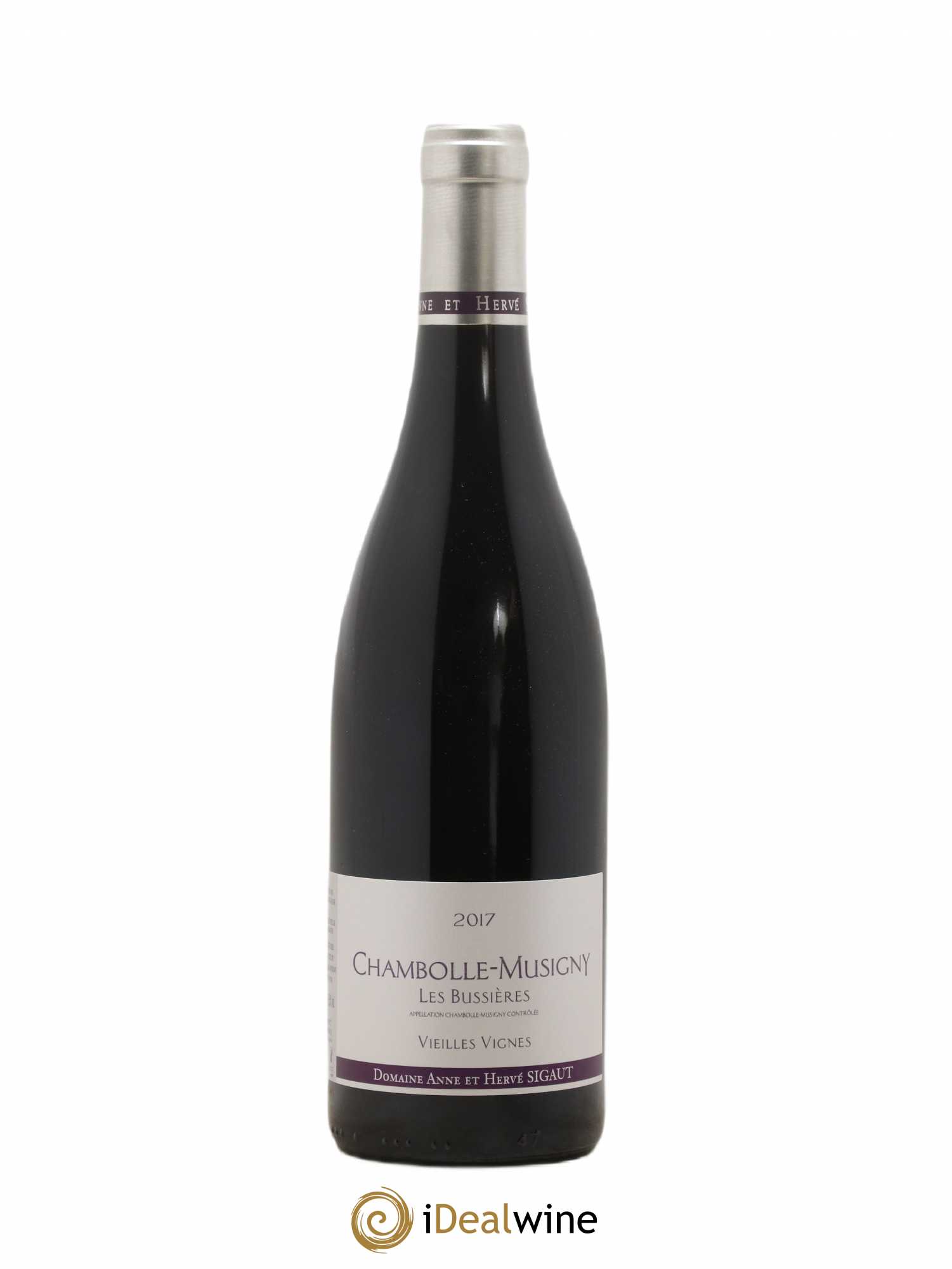 Chambolle-Musigny Les Bussières Vieilles Vignes Domaine Anne et Hervé Sigaut 2017 - Posten von 1 Flasche - 0