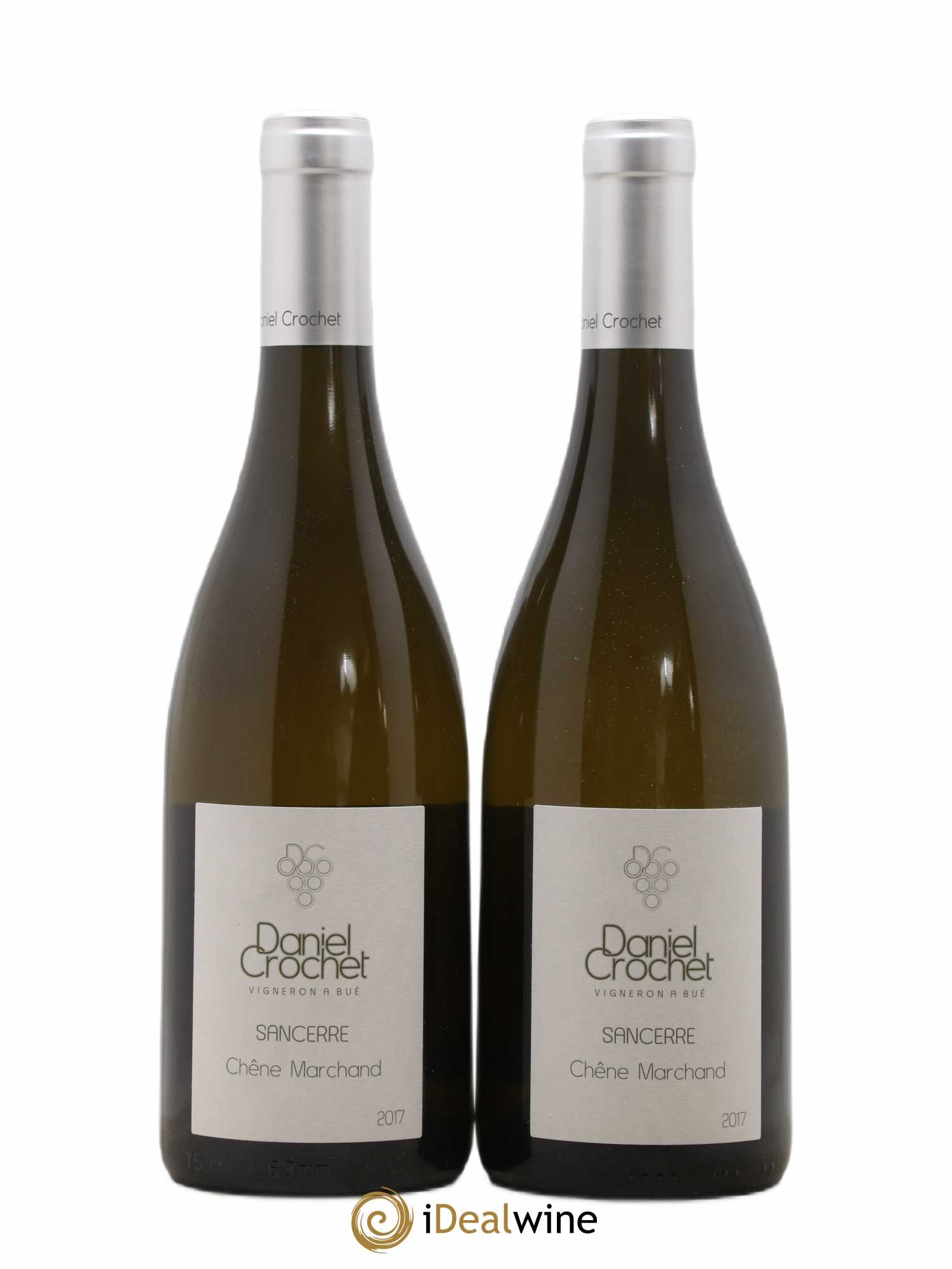 Sancerre Le Chêne Marchand Daniel Crochet (sans prix de réserve) 2017 - Lot de 2 bouteilles - 0