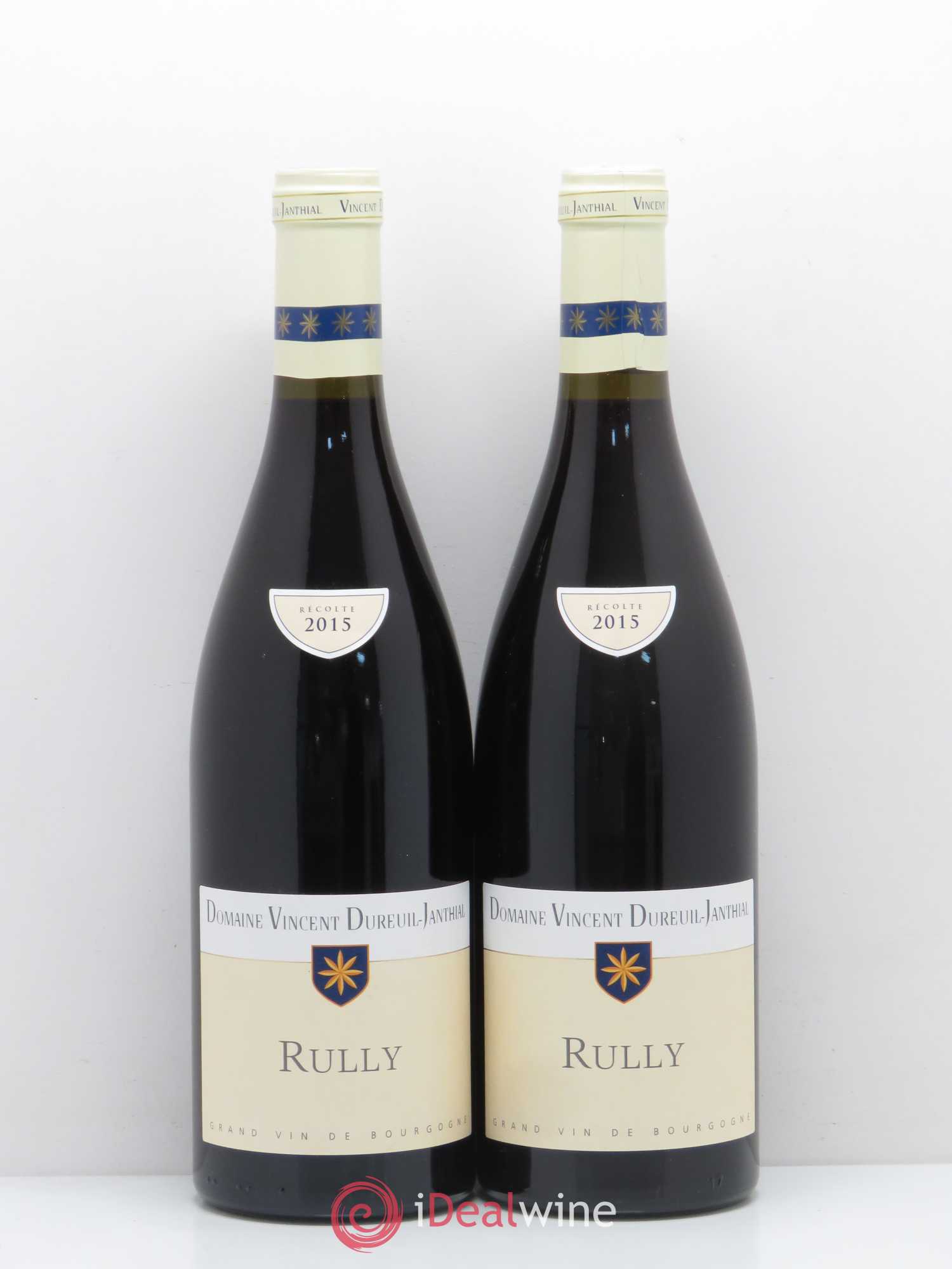 Rully Vincent Dureuil-Janthial 2015 - Posten von 2 Flaschen - 0