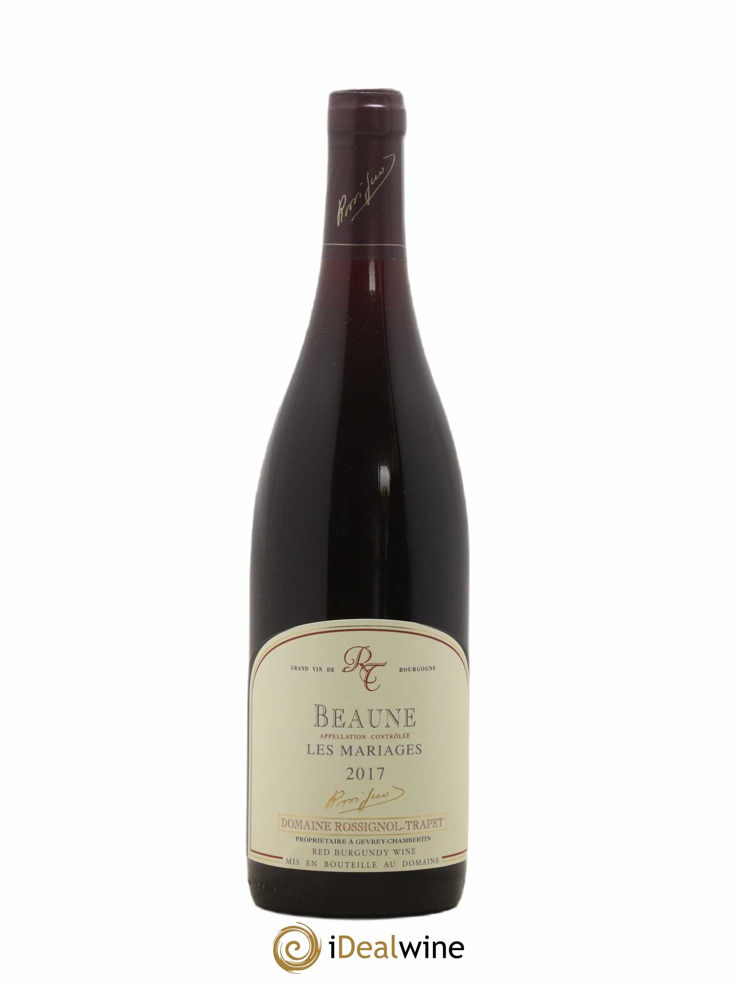 Beaune Les Mariages Rossignol Trapet (sans prix de réserve) 2017 - Posten von 1 Flasche - 0