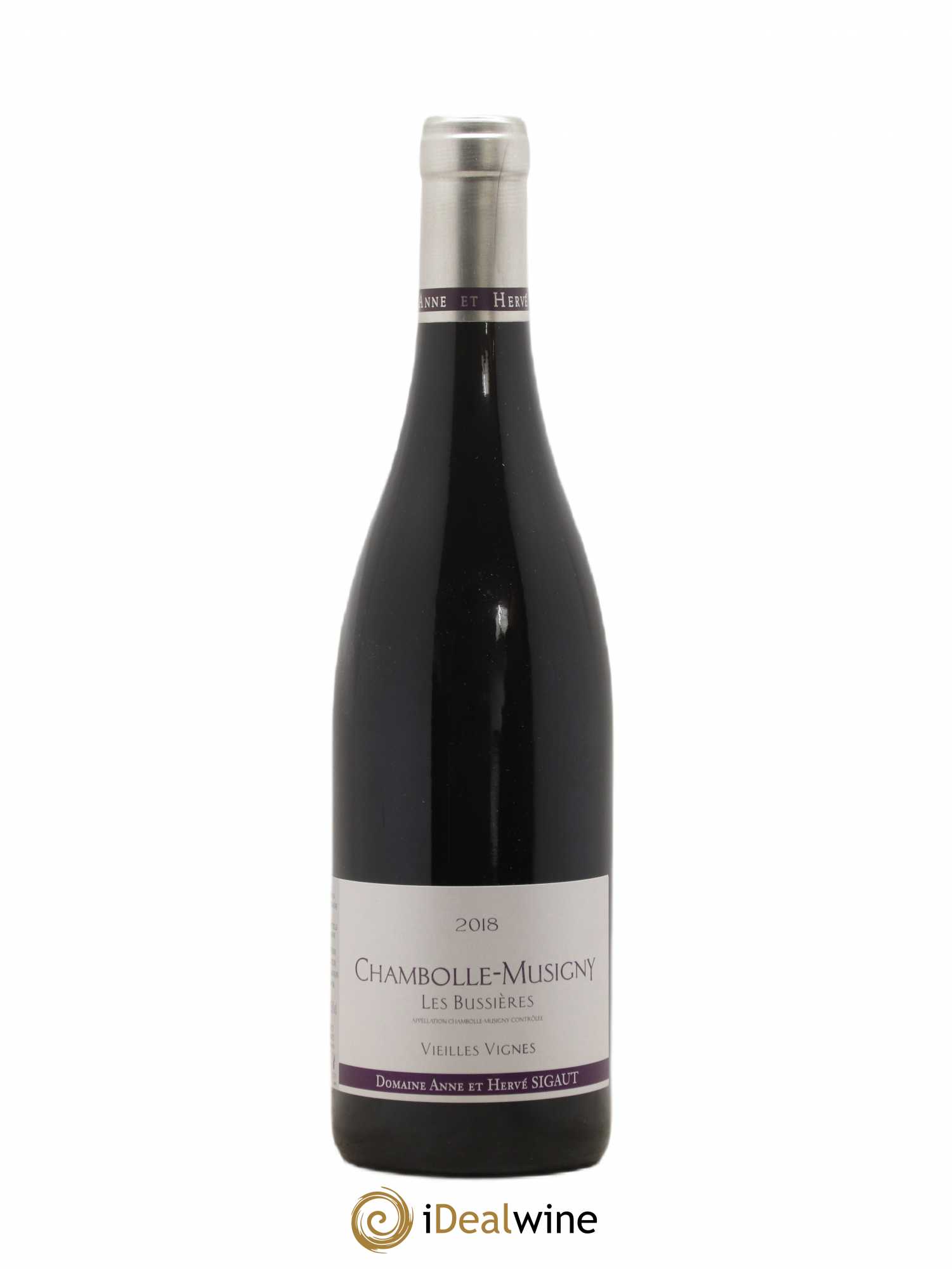 Chambolle-Musigny Les Bussieres Vieilles Vignes Anne Et Herve Sigaut 2018 - Posten von 1 Flasche - 0