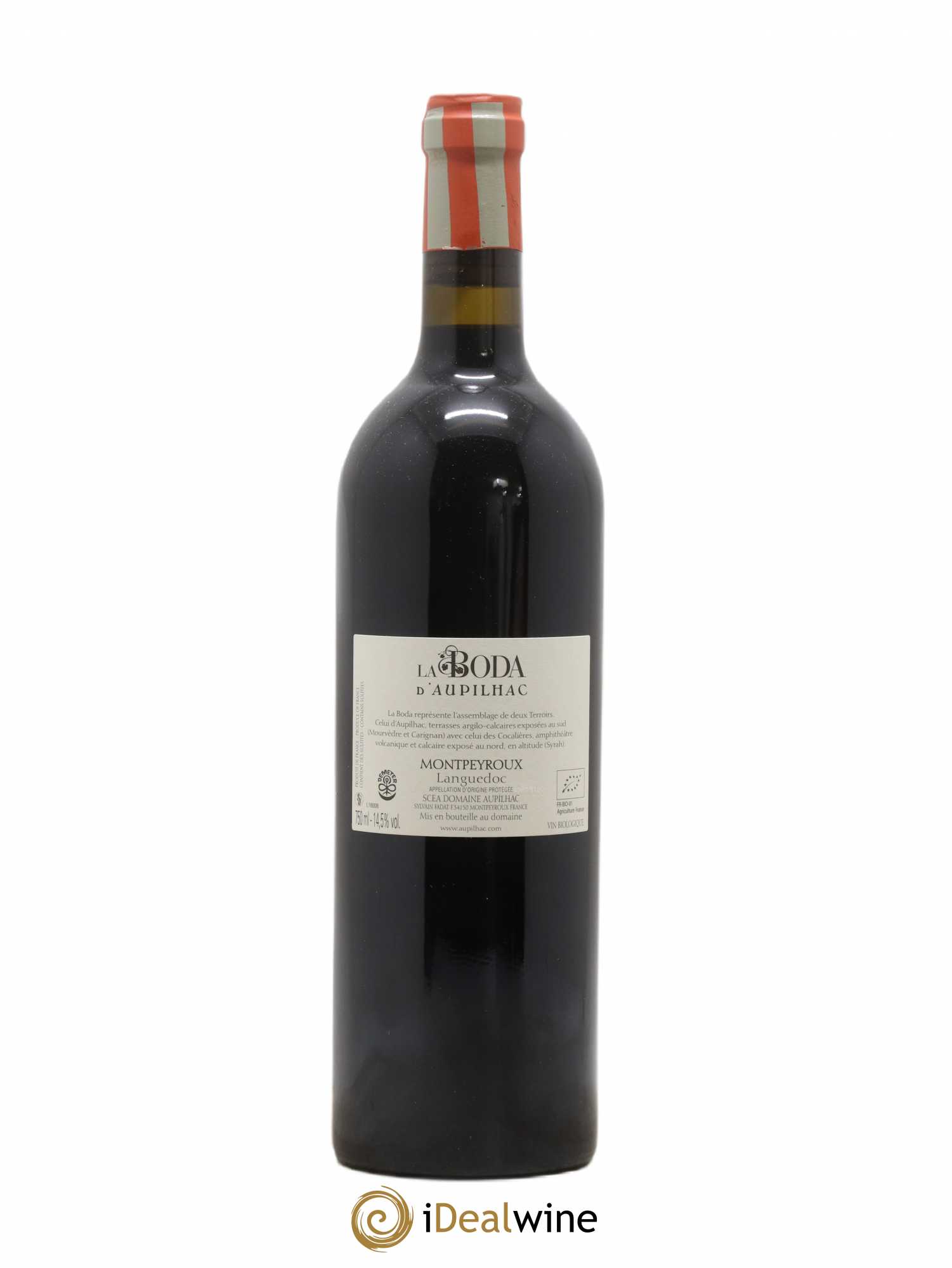 Languedoc Montpeyroux Aupilhac (Domaine d') La Boda Sylvain Fadat 2018 - Lot de 1 bouteille - 1
