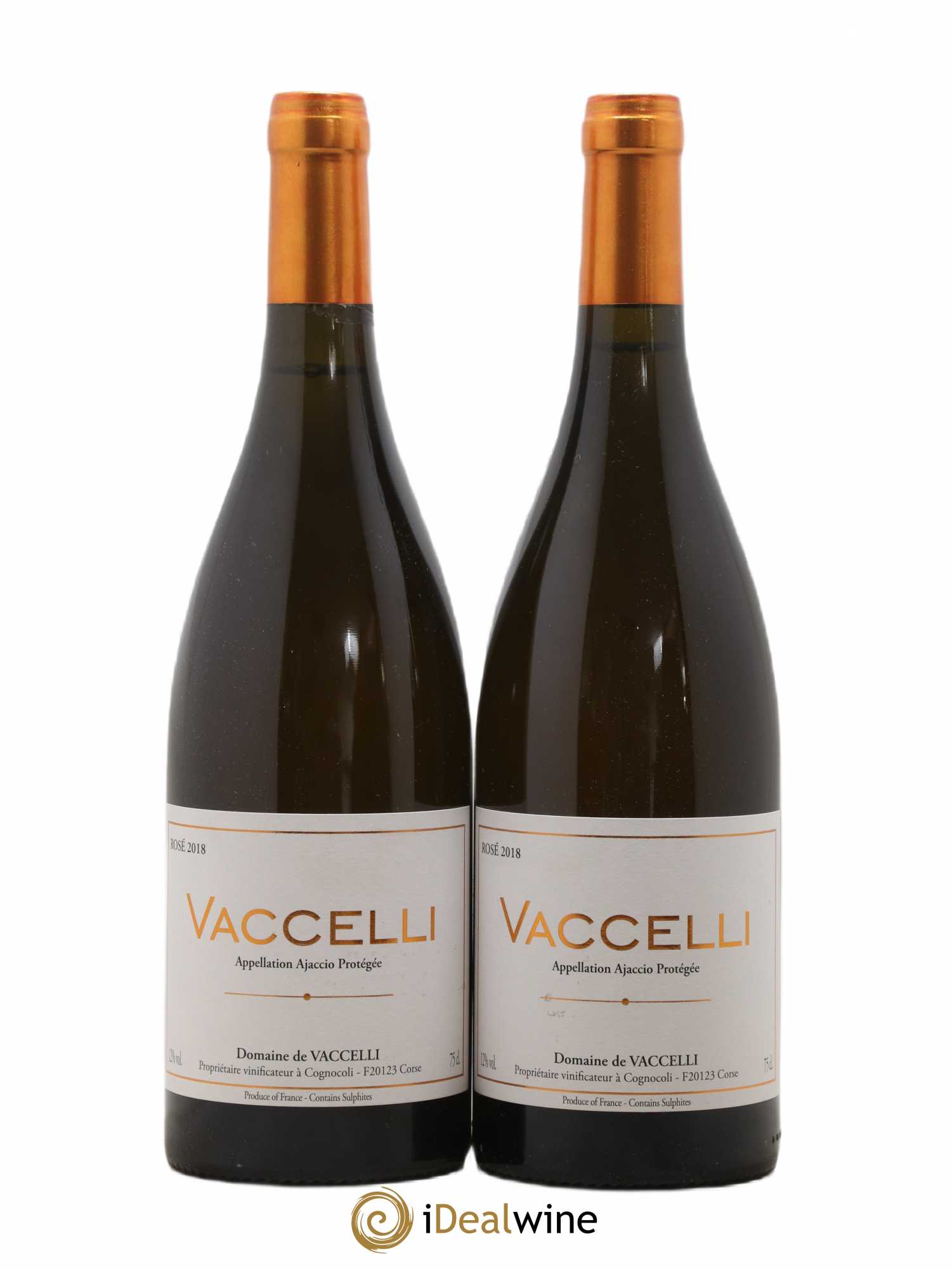 Vin de Corse Vaccelli Domaine de Vaccelli 2018 - Lotto di 2 bottiglie - 0