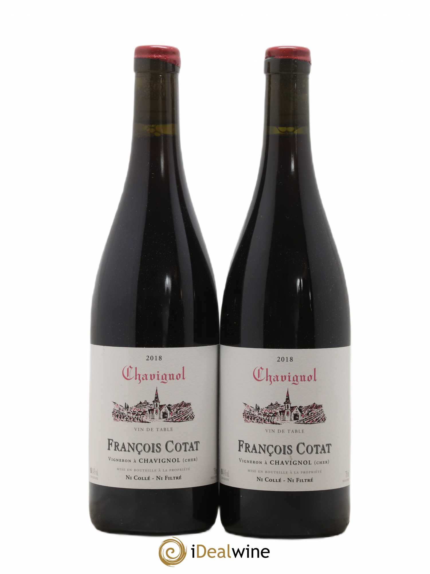 Sancerre Chavignol François Cotat 2018 - Lot de 2 bouteilles - 0