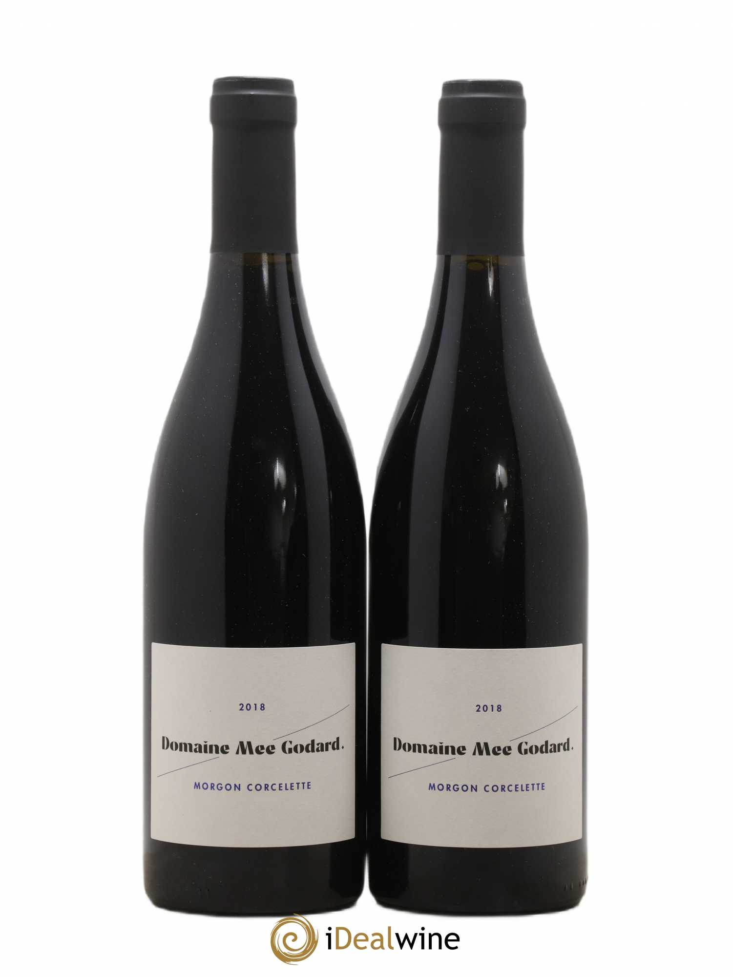 Morgon Corcelette Mee Godard (sans prix de réserve) 2018 - Lot de 2 bouteilles - 0