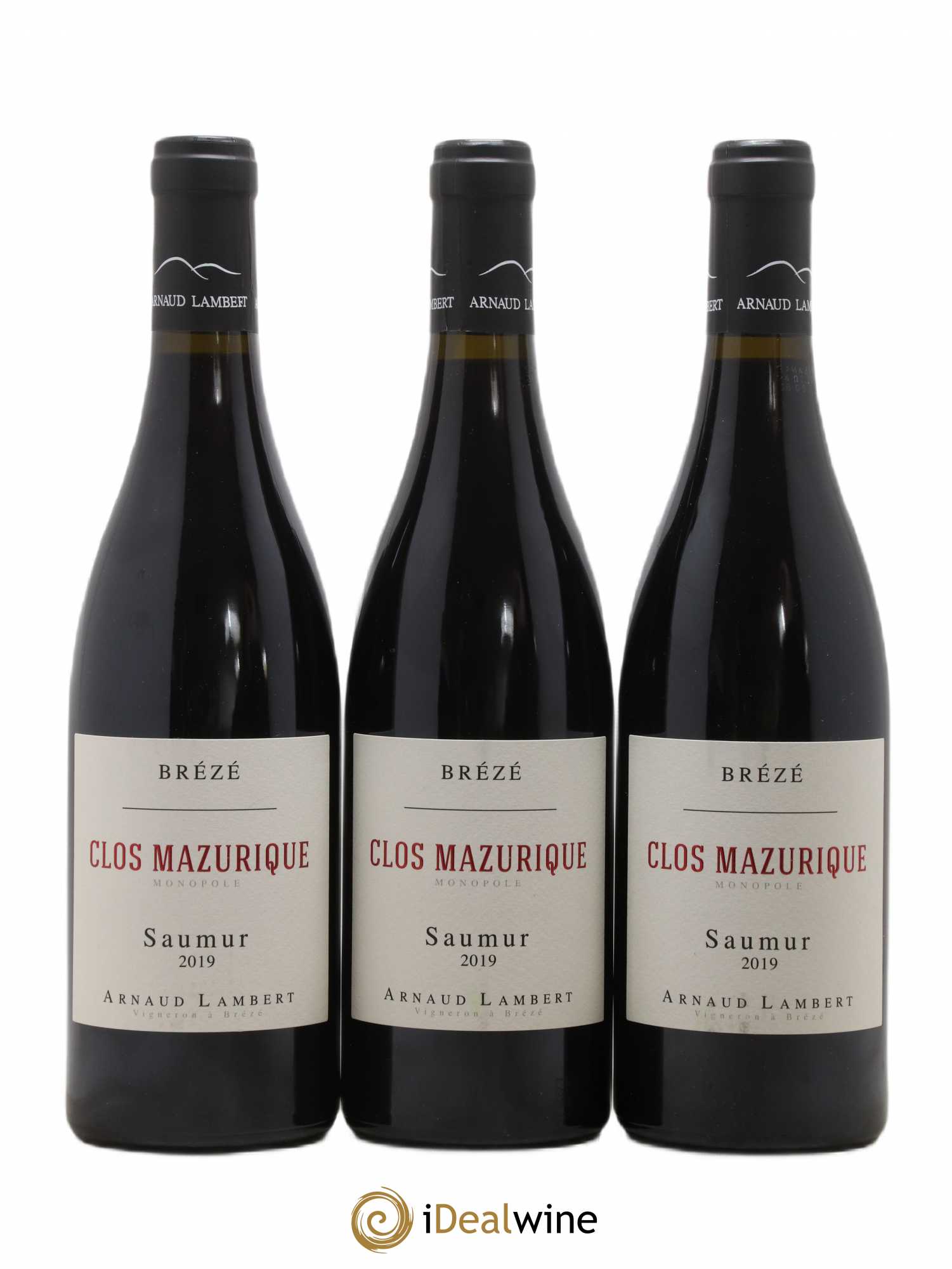 Saumur Clos Mazurique Arnaud Lambert (senza prezzo di riserva) 2019 - Lotto di 3 bottiglie - 0