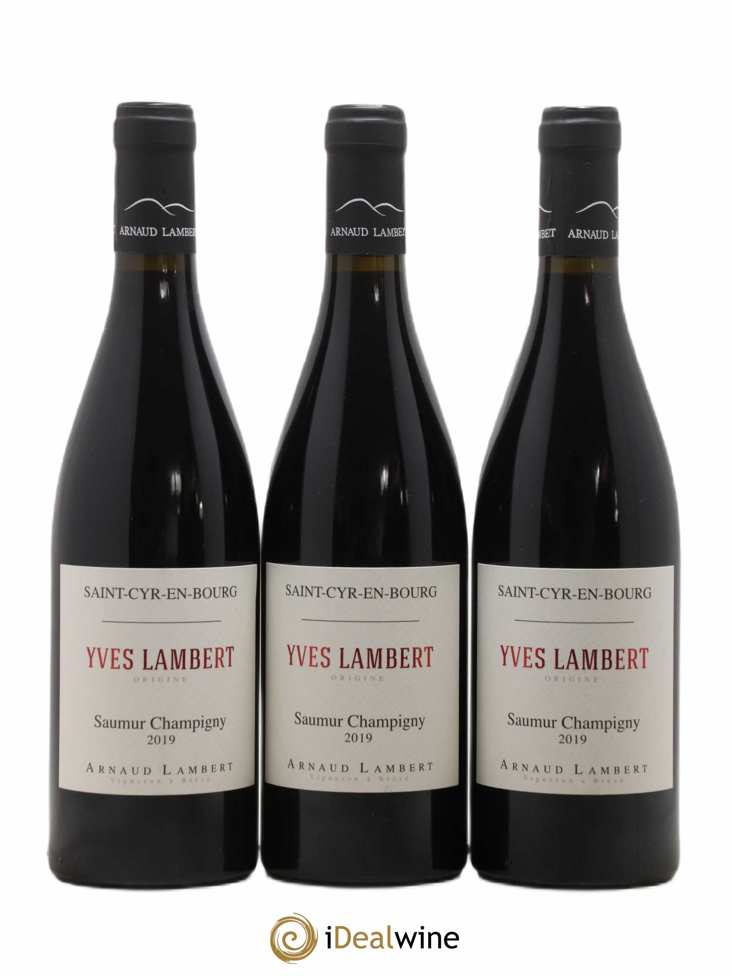 Saumur-Champigny Yves Lambert Domaine Arnaud Lambert (sans prix de réserve) 2019 - Lot de 3 bouteilles - 0
