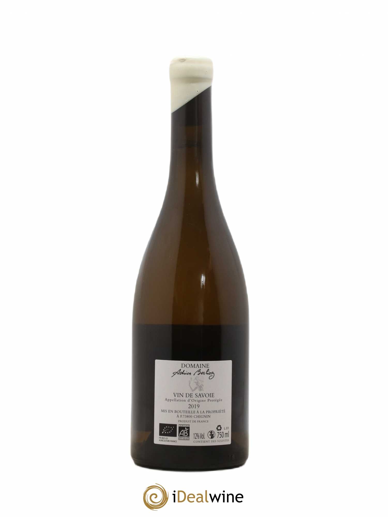 Vin de Savoie Chignin Cuvée des Gueux Adrien Berlioz 2019 - Posten von 1 Flasche - 1