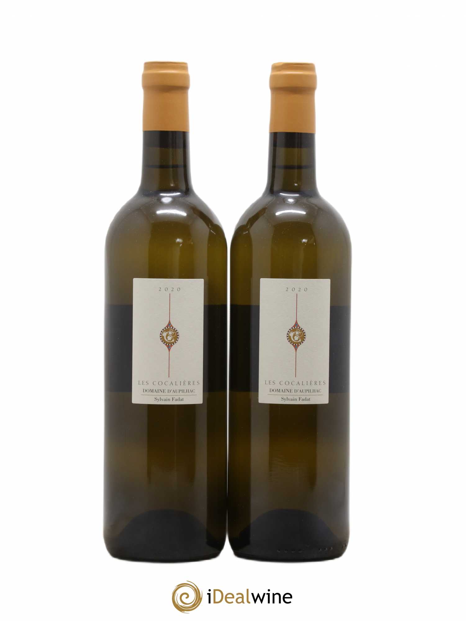 Languedoc Aupilhac (Domaine d') Les Cocalières Sylvain Fadat (sans prix de réserve) 2020 - Lot de 2 bouteilles - 0