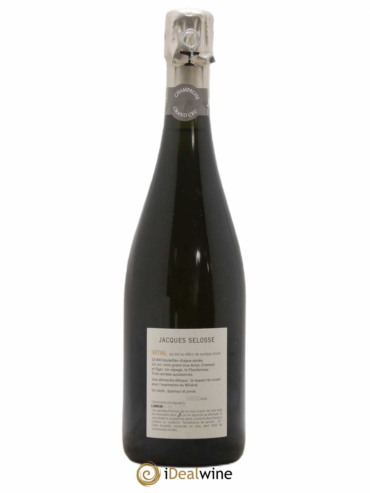 Initial Brut Jacques Selosse - Lot de 1 bouteille - 1