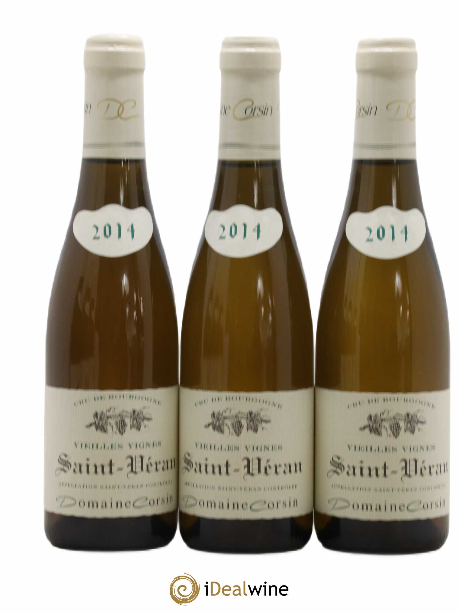 Saint-Véran Vieilles Vignes Domaine Corsin 2014 - Lot de 6 demi bouteilles - 1