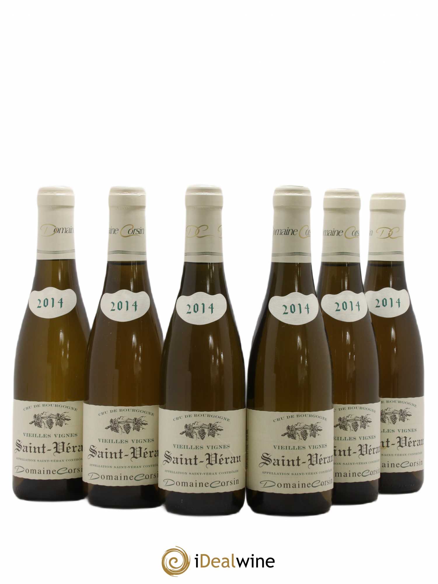 Saint-Véran Vieilles Vignes Domaine Corsin (sans prix de réserve) 2014 - Posten von 6 Demi-Flaschen - 0