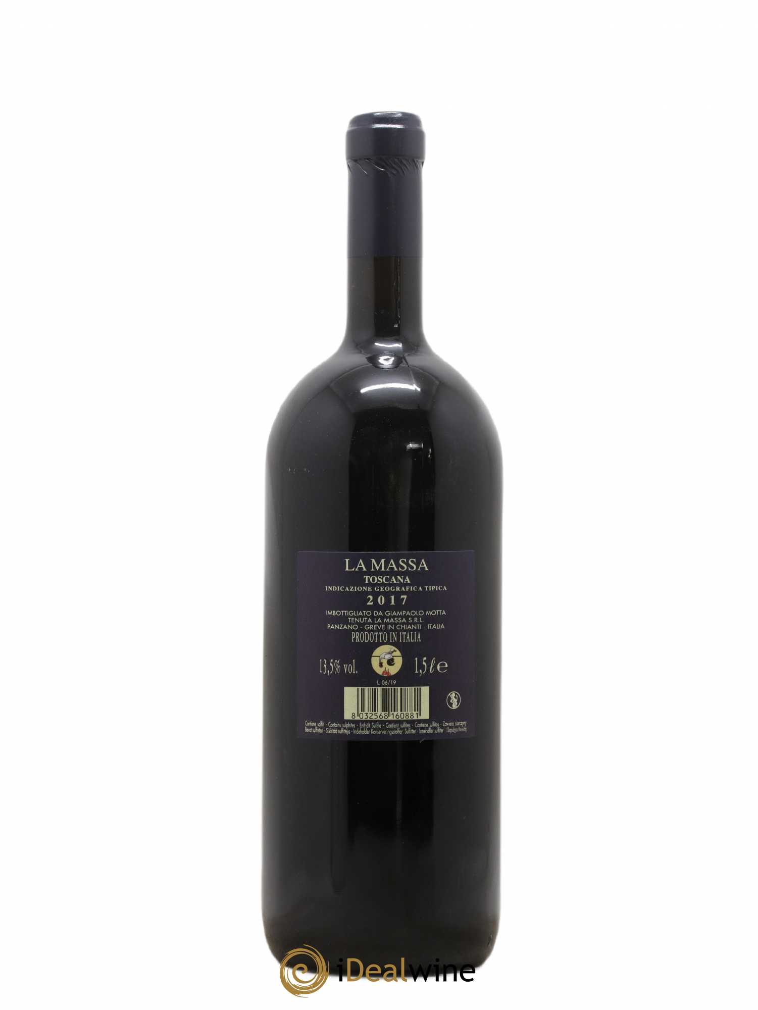 Toscana IGT La Massa Fattoria La Massa (sans prix de réserve) 2017 - Posten von 1 Magnum - 1