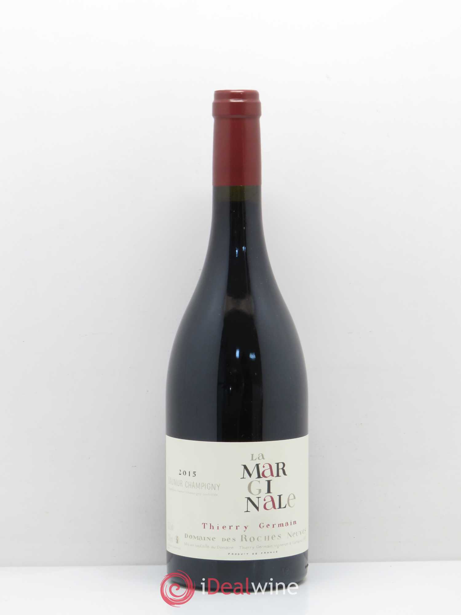 Saumur-Champigny La Marginale Domaine des Roches Neuves - Thierry Germain 2015 - Lot de 1 bouteille - 0