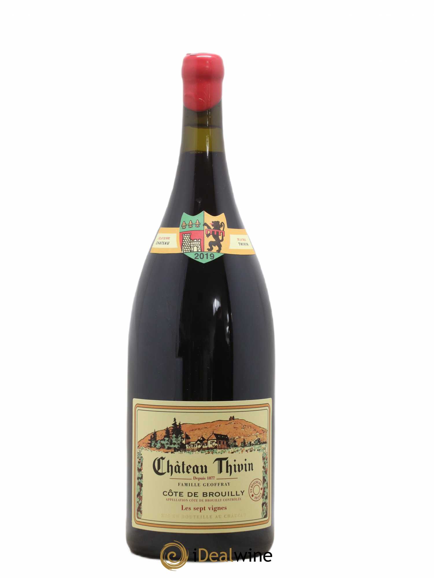 Côte de Brouilly Les 7 Vignes Château Thivin 2019 - Lot de 1 magnum - 0