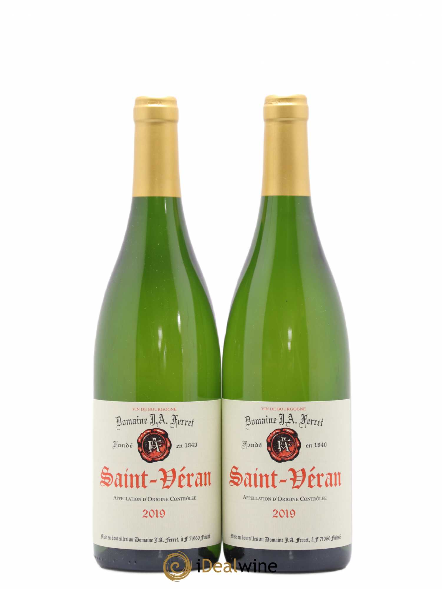 Saint-Véran J.A. Ferret (Domaine) 2019 - Lot de 2 bouteilles - 0