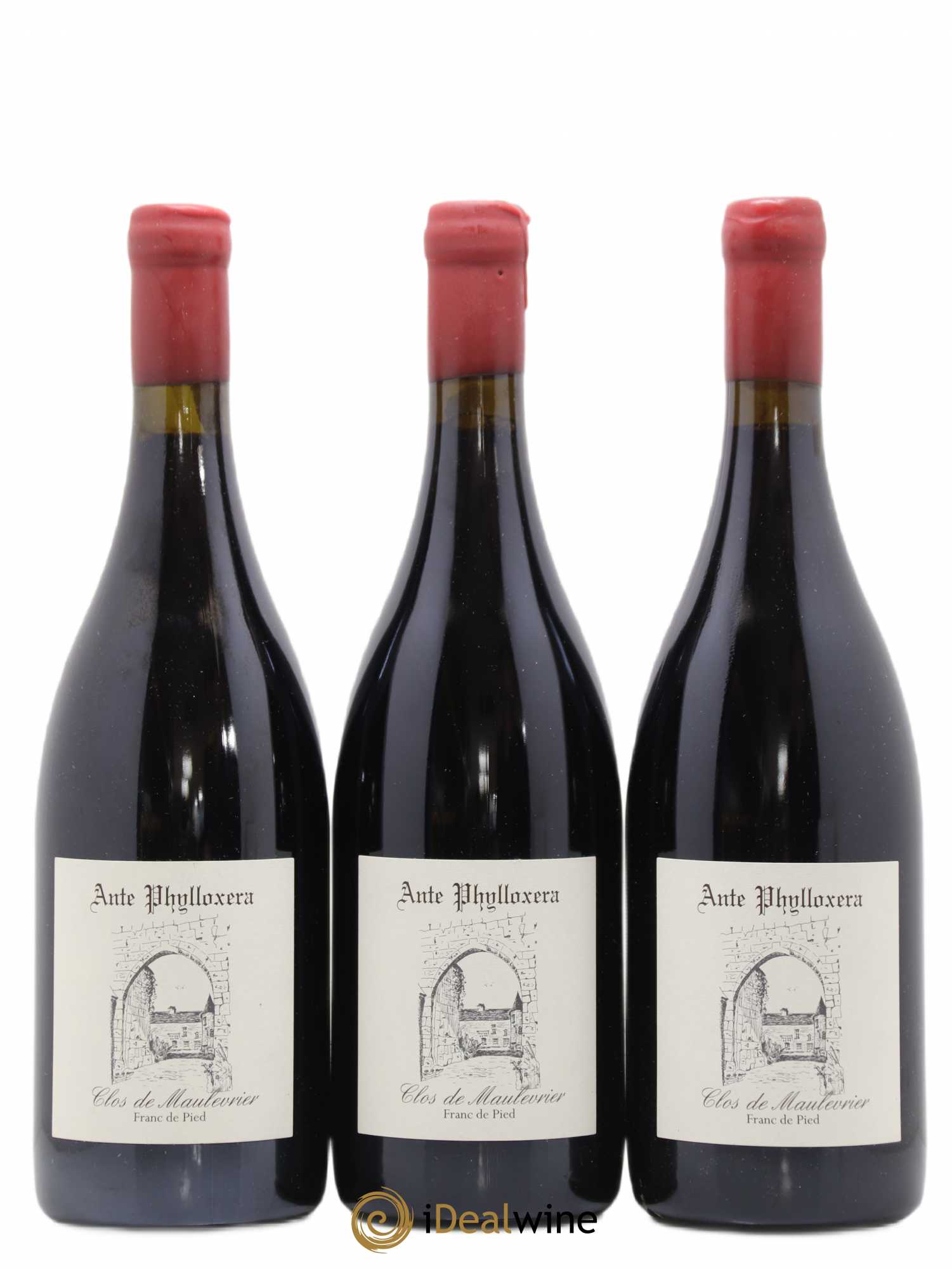 Touraine Clos Maulevrier Ante Phylloxera Château De La Bonneliere 2012 - Posten von 3 Flaschen - 0
