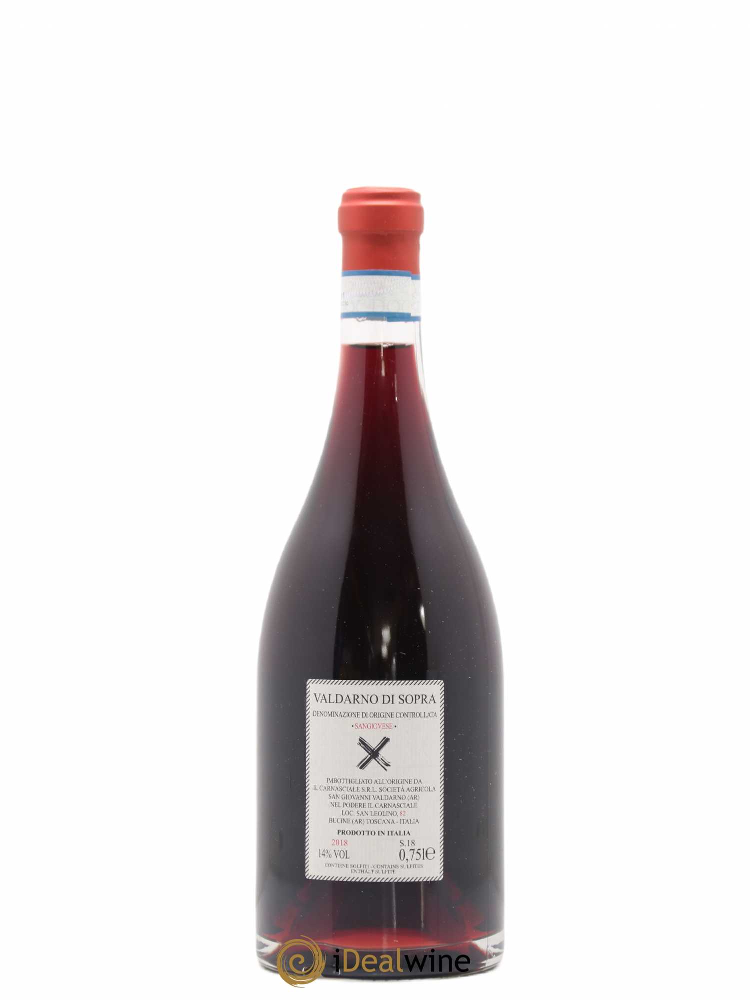 Toscana IGT Valdarno di Sopra Ottantadue Podere Il Carnasciale (sans prix de réserve) 2018 - Posten von 1 Flasche - 1