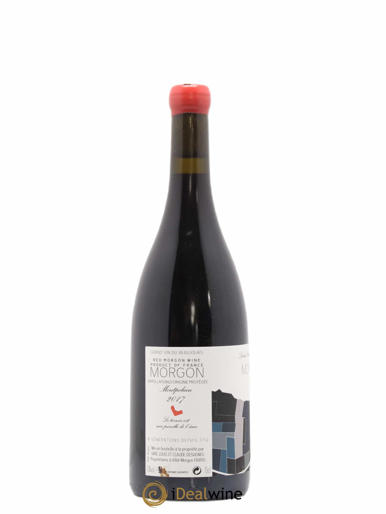 Morgon Montpelain Louis-Claude Desvignes 2017 - Lot de 1 bouteille - 1