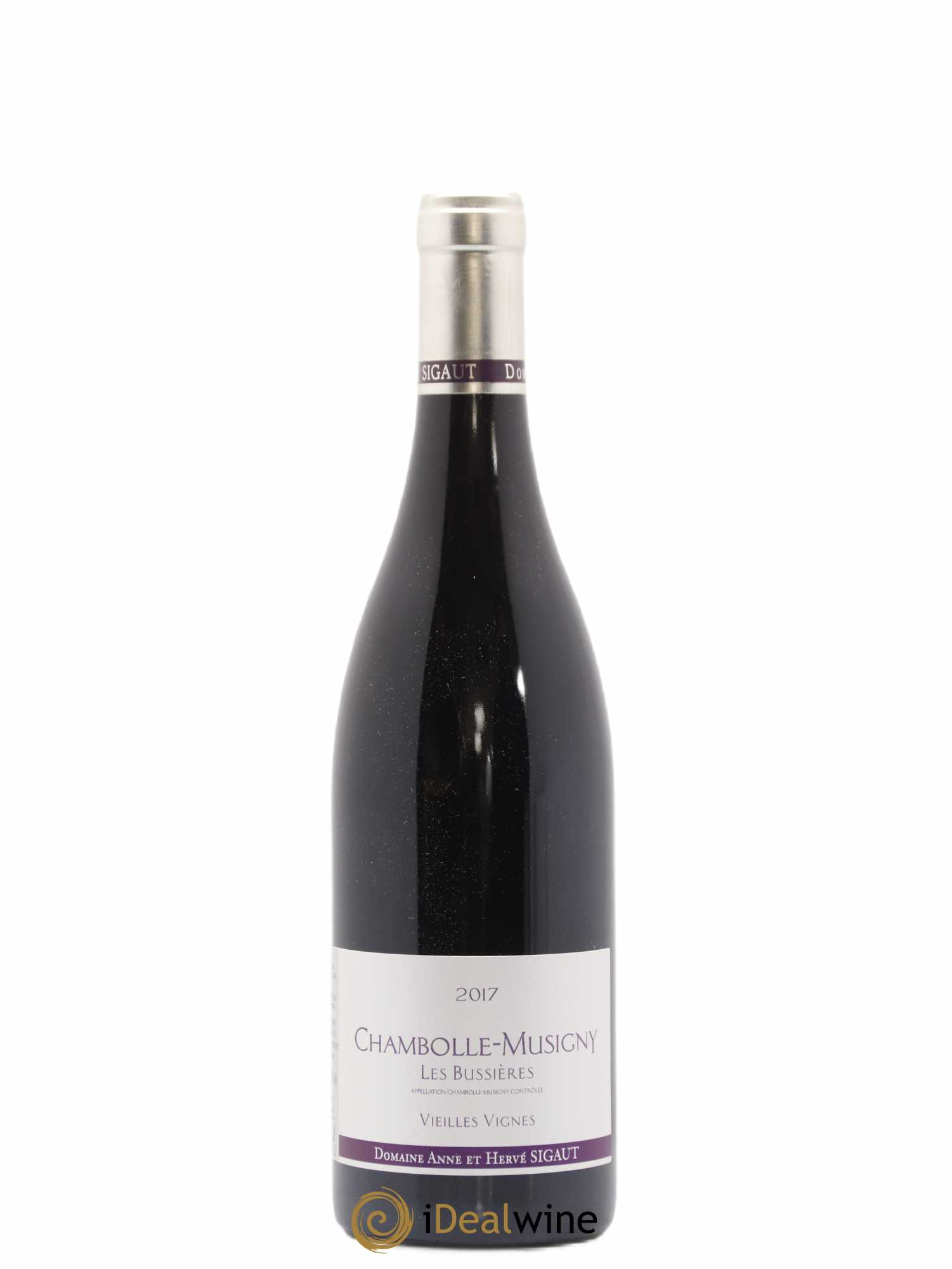 Chambolle-Musigny Les Bussières Vieilles Vignes Anne et Hervé Sigaut (Domaine) 2017 - Lot de 1 bouteille - 0