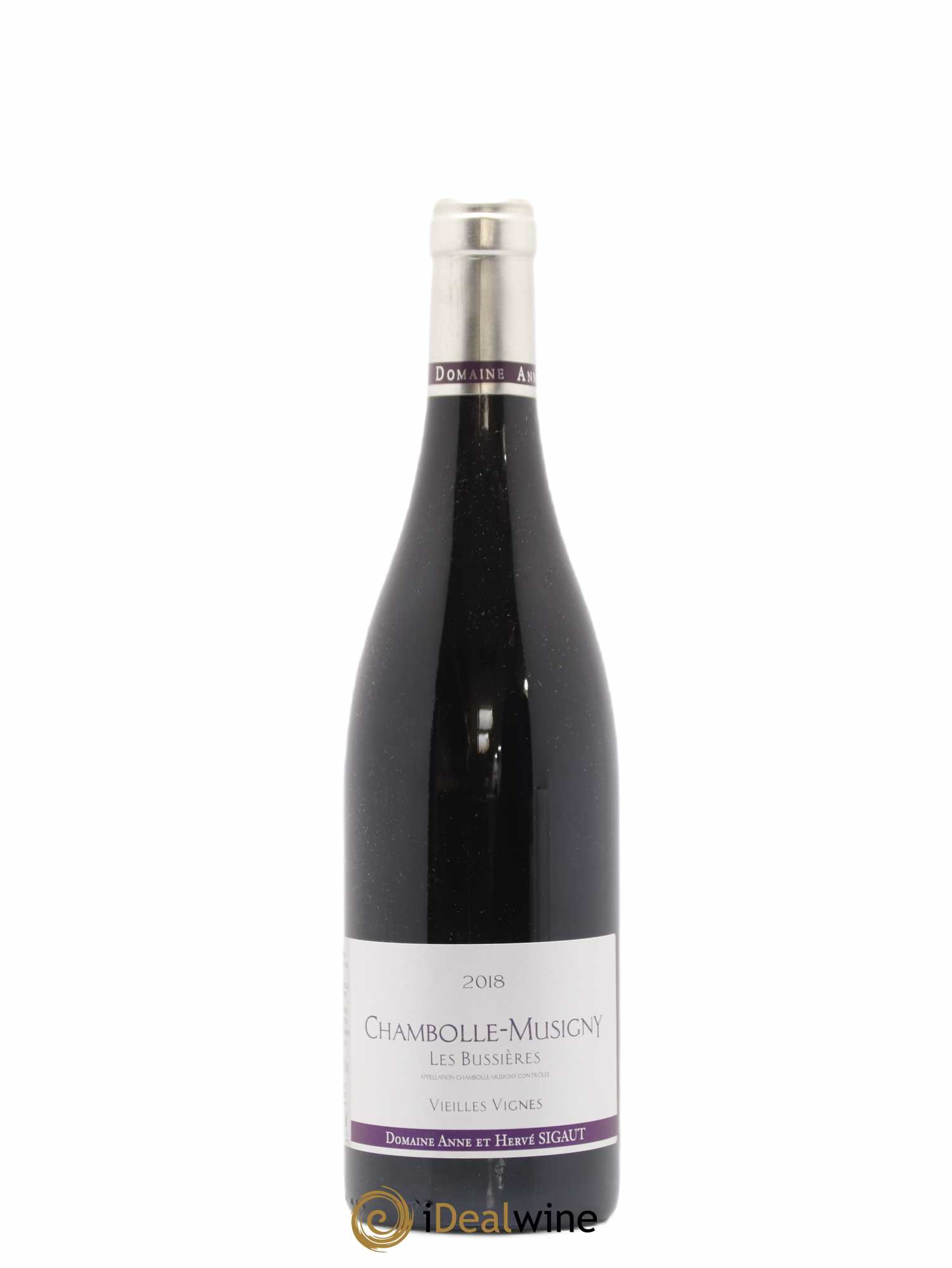 Chambolle-Musigny Les Bussières Vieilles Vignes Anne et Hervé Sigaut (Domaine) 2018 - Lot de 1 bouteille - 0