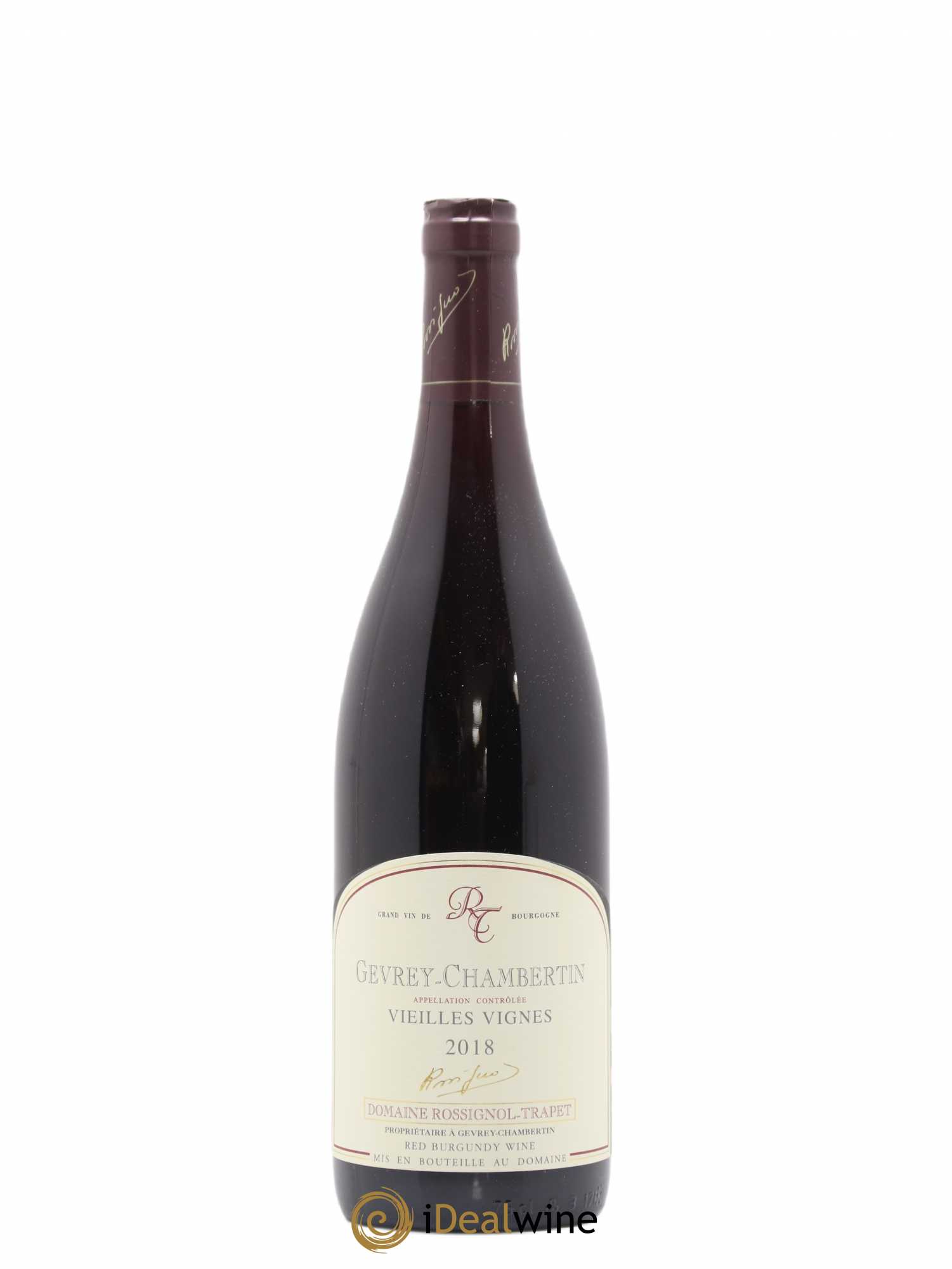 Gevrey-Chambertin Vieilles vignes Rossignol-Trapet (Domaine) 2018 - Lot de 1 bouteille - 0