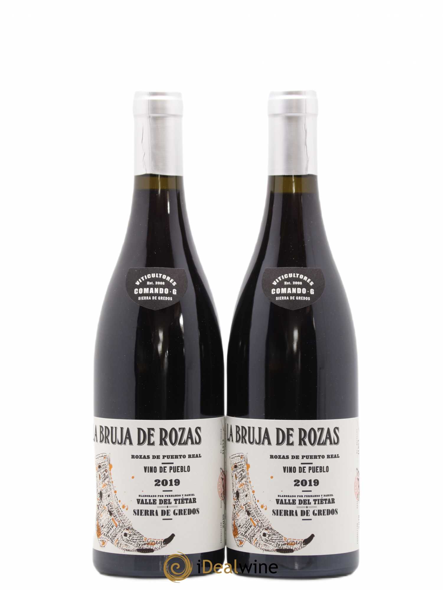 Vinos de Madrid DO Comando G La Bruja de Rozas 2019 - Lot de 2 bouteilles - 0