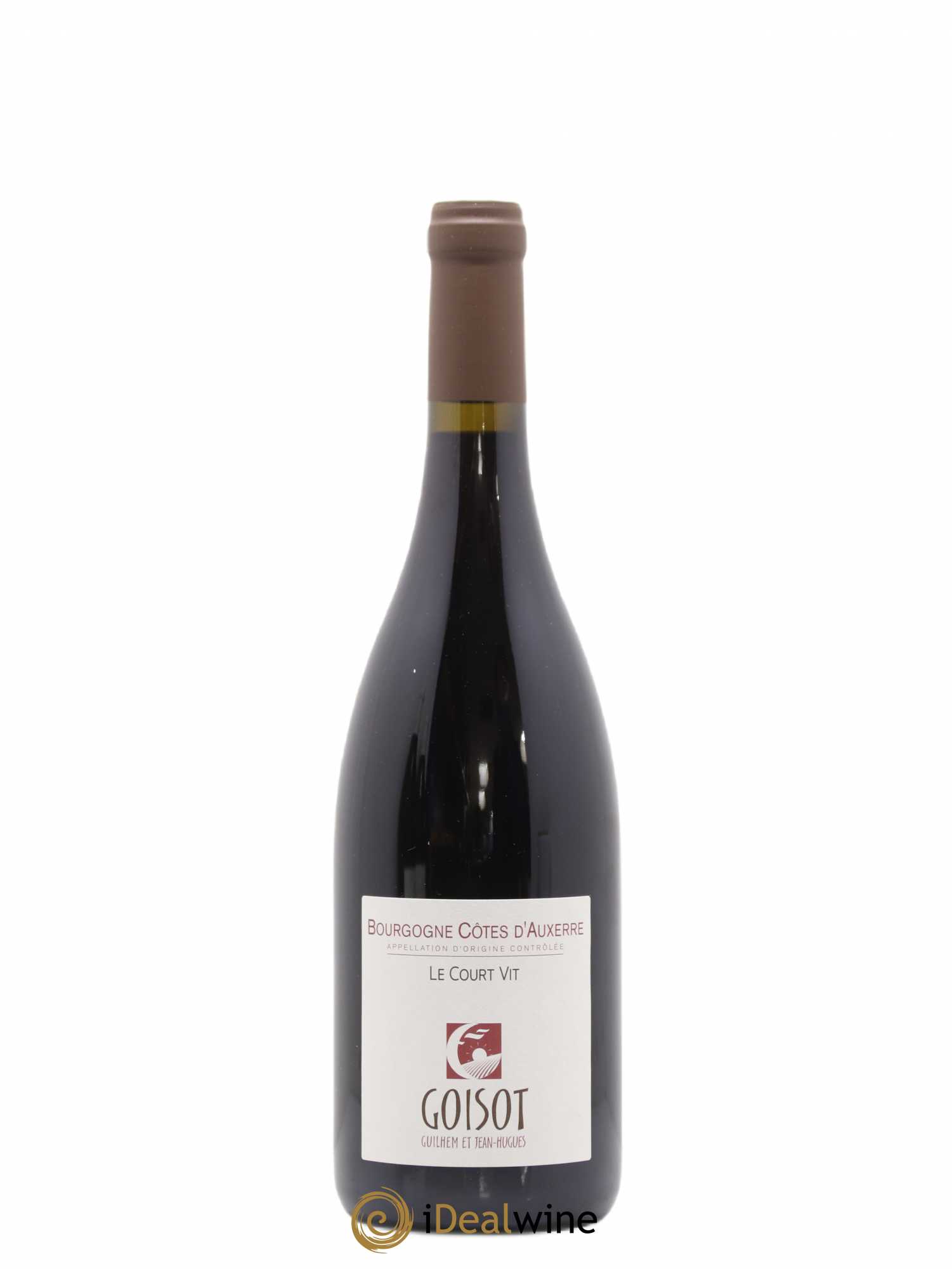 Bourgogne Côtes d'Auxerre Le Court Vit Goisot (sans prix de réserve) 2018 - Posten von 1 Flasche - 0