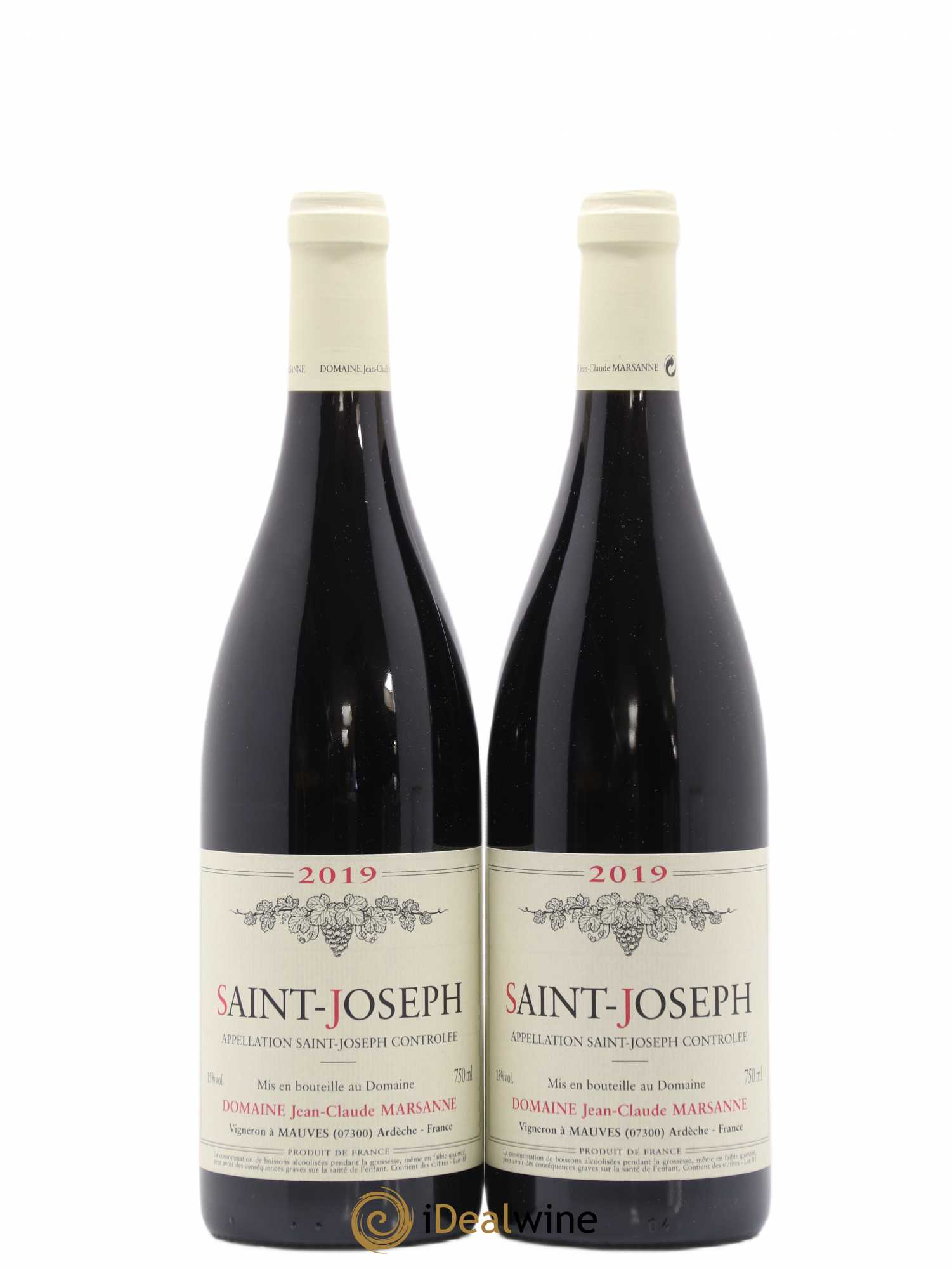 Saint-Joseph Jean-Claude Marsanne (Domaine) 2019 - Lot de 2 bouteilles - 0