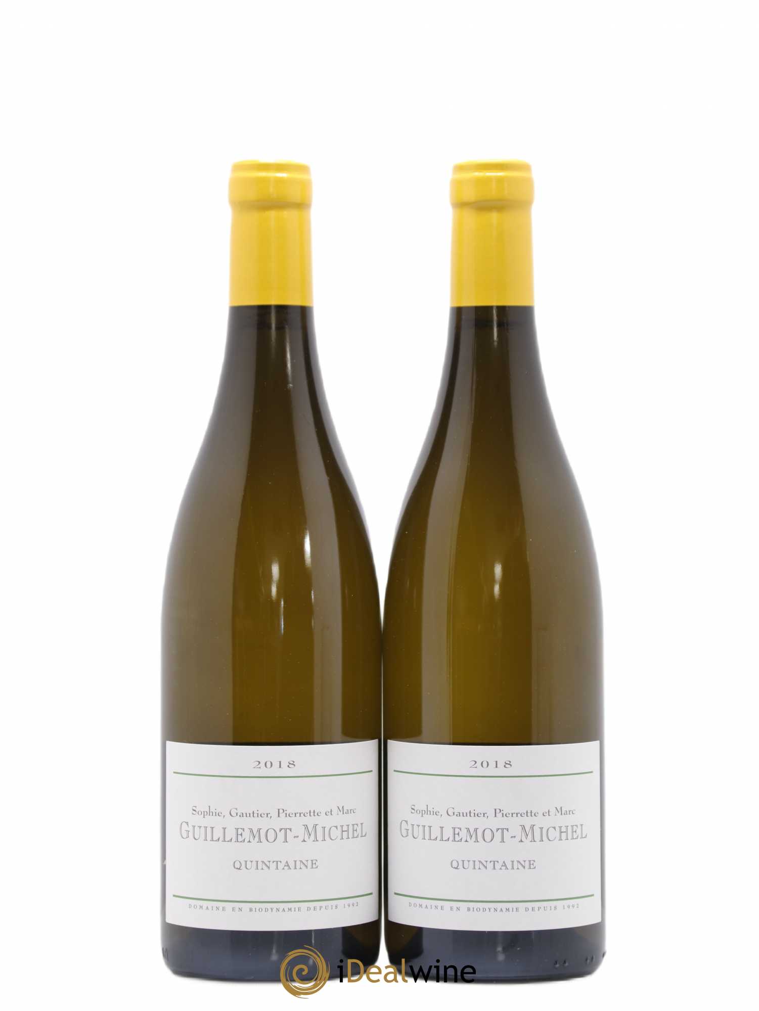 Viré-Clessé Quintaine Domaine Guillemot-Michel (sans prix de réserve) 2018 - Lot de 2 bouteilles - 0